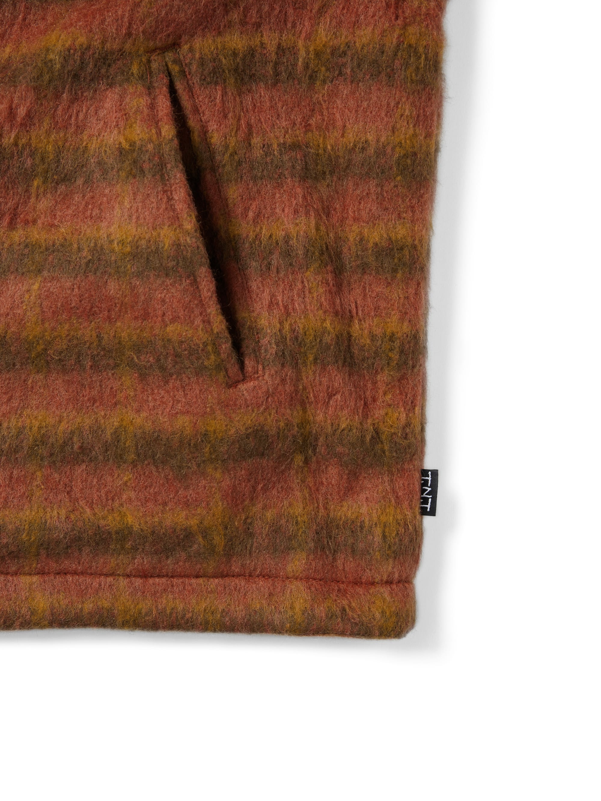 thisisneverthat - Brushed Wool Check Jacket Dark (black) product image 4 | TRAB K-Fashion Australia