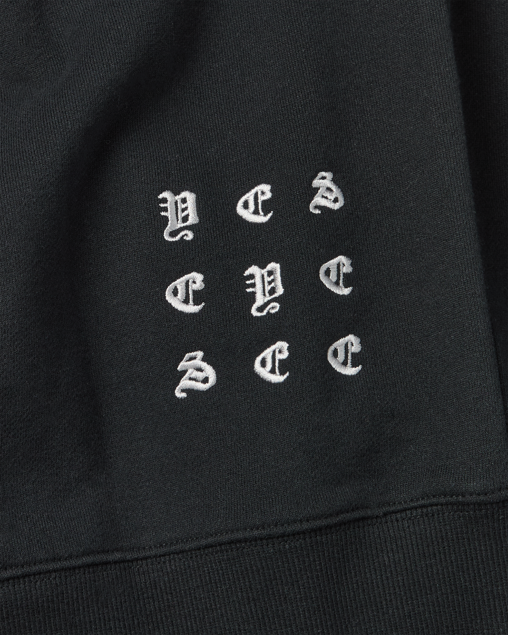 yeseyesee - Bullet Holes Zip-Up Hoodie (Black) product image 7 | TRAB K-Fashion Australia