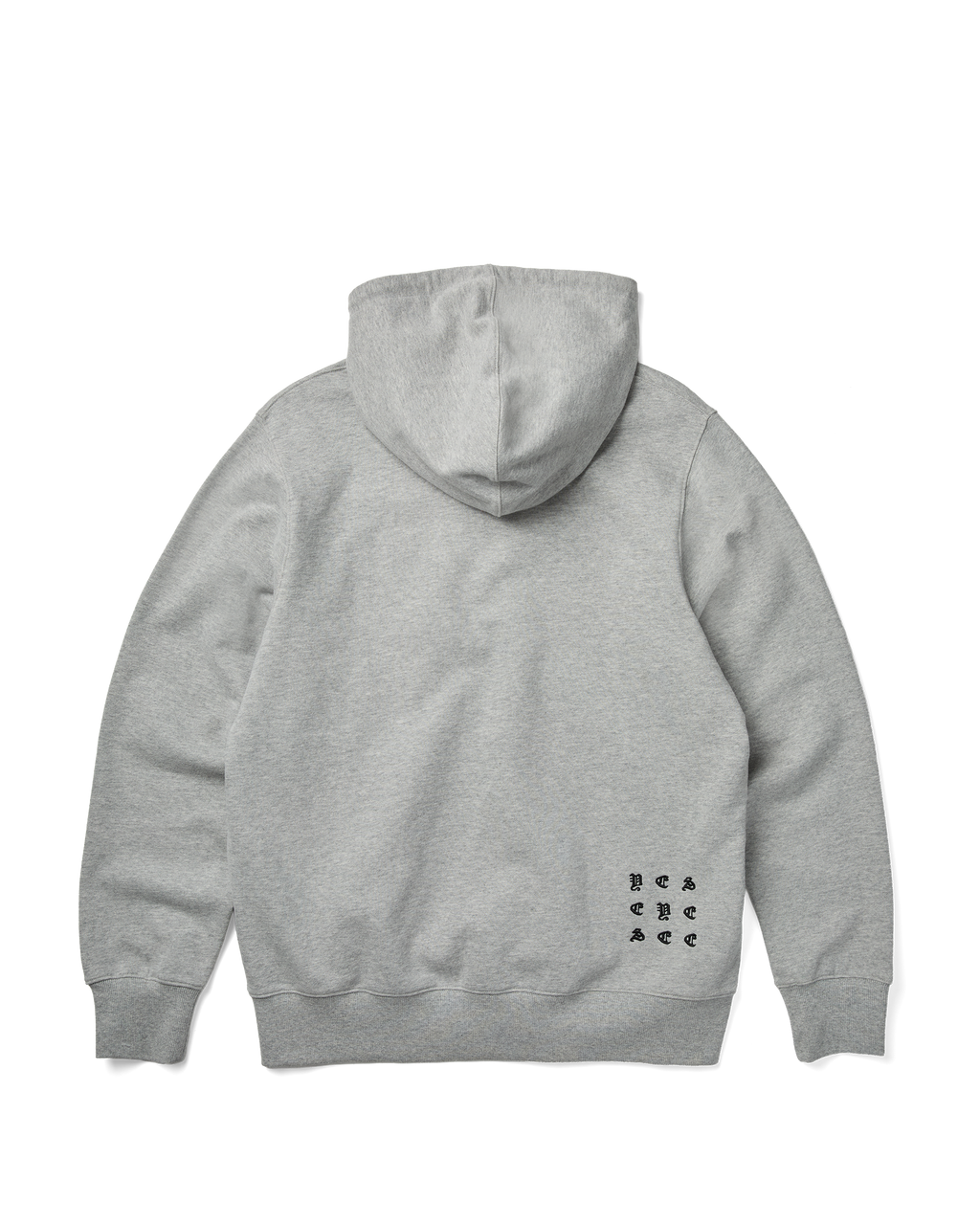 yeseyesee - Bullet Holes Zip-Up Hoodie (Grey) product image 2 | TRAB K-Fashion Australia