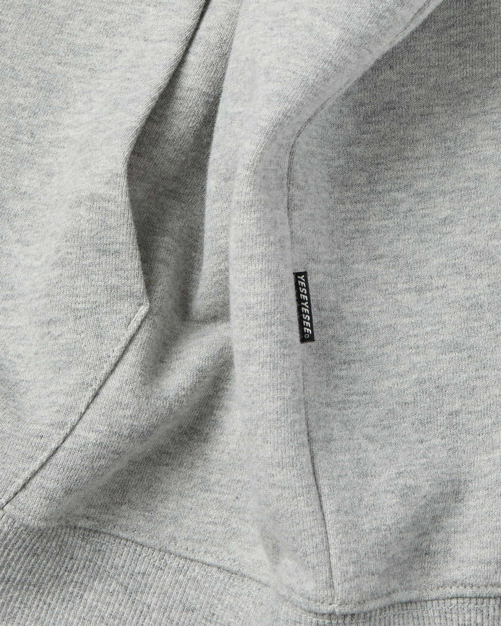 yeseyesee - Bullet Holes Zip-Up Hoodie (Grey) product image 6 | TRAB K-Fashion Australia