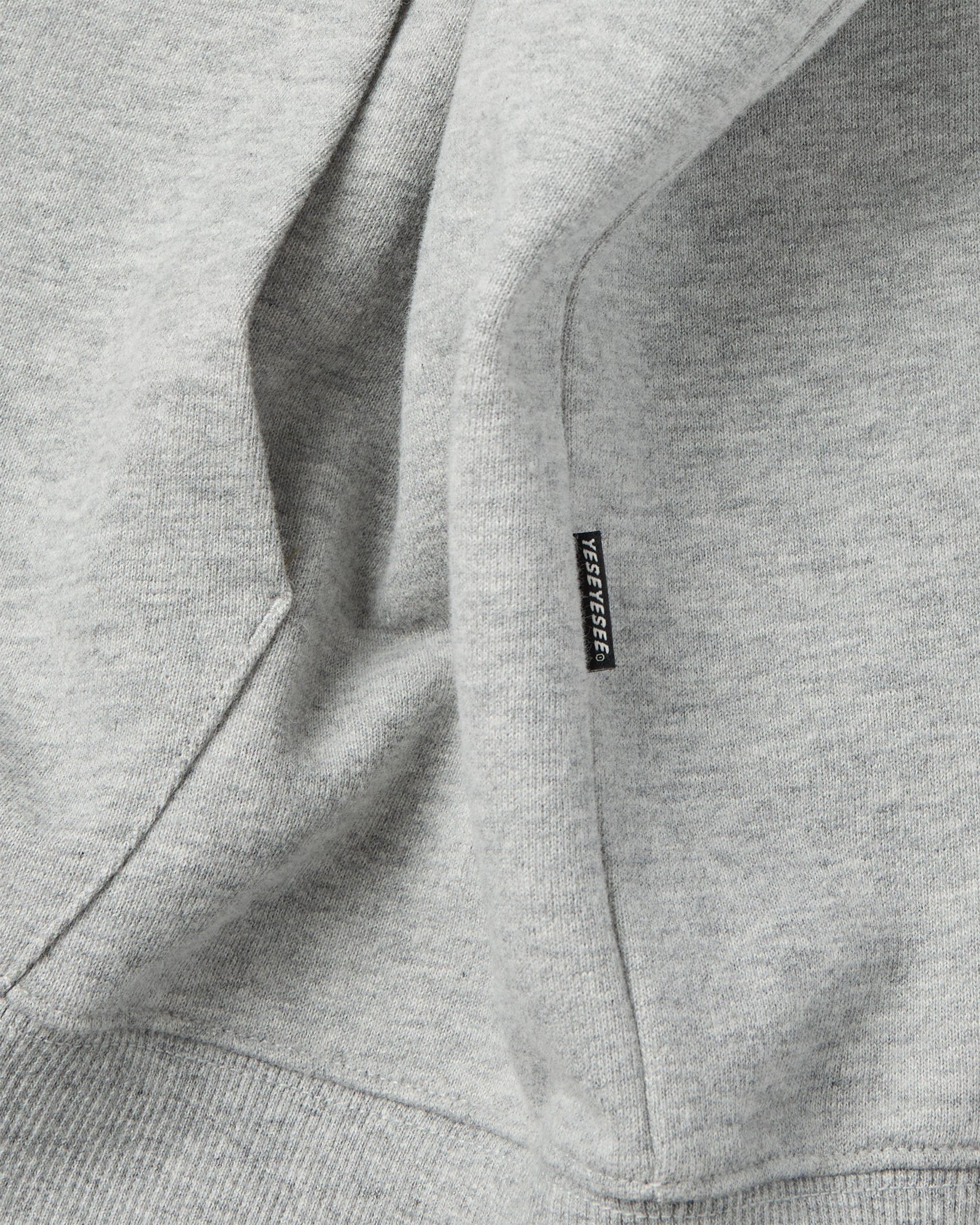 yeseyesee - Bullet Holes Zip-Up Hoodie (Grey) product image 6 | TRAB K-Fashion Australia