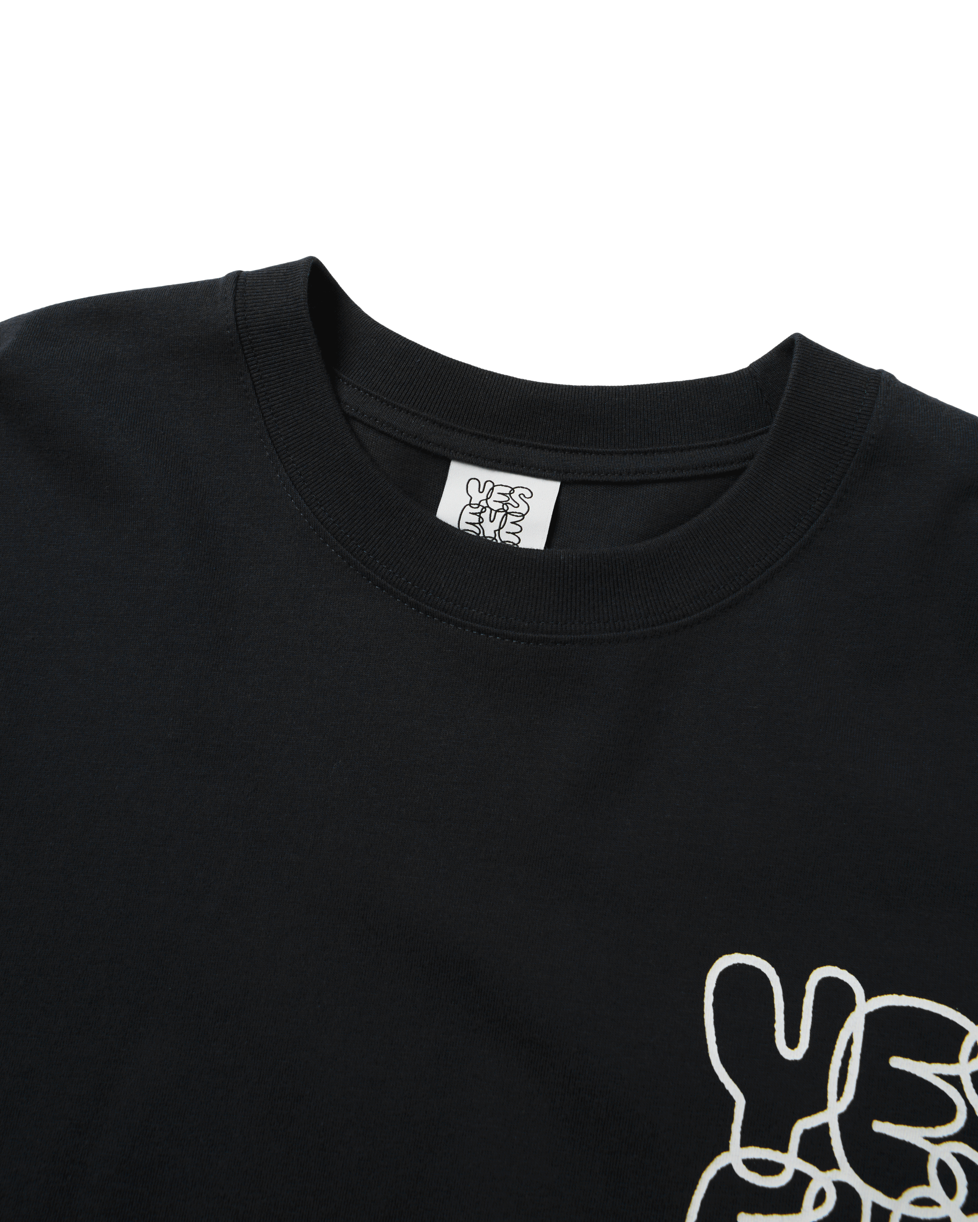 yeseyesee - C-Logo L/S (Black) product image 3 | TRAB K-Fashion Australia