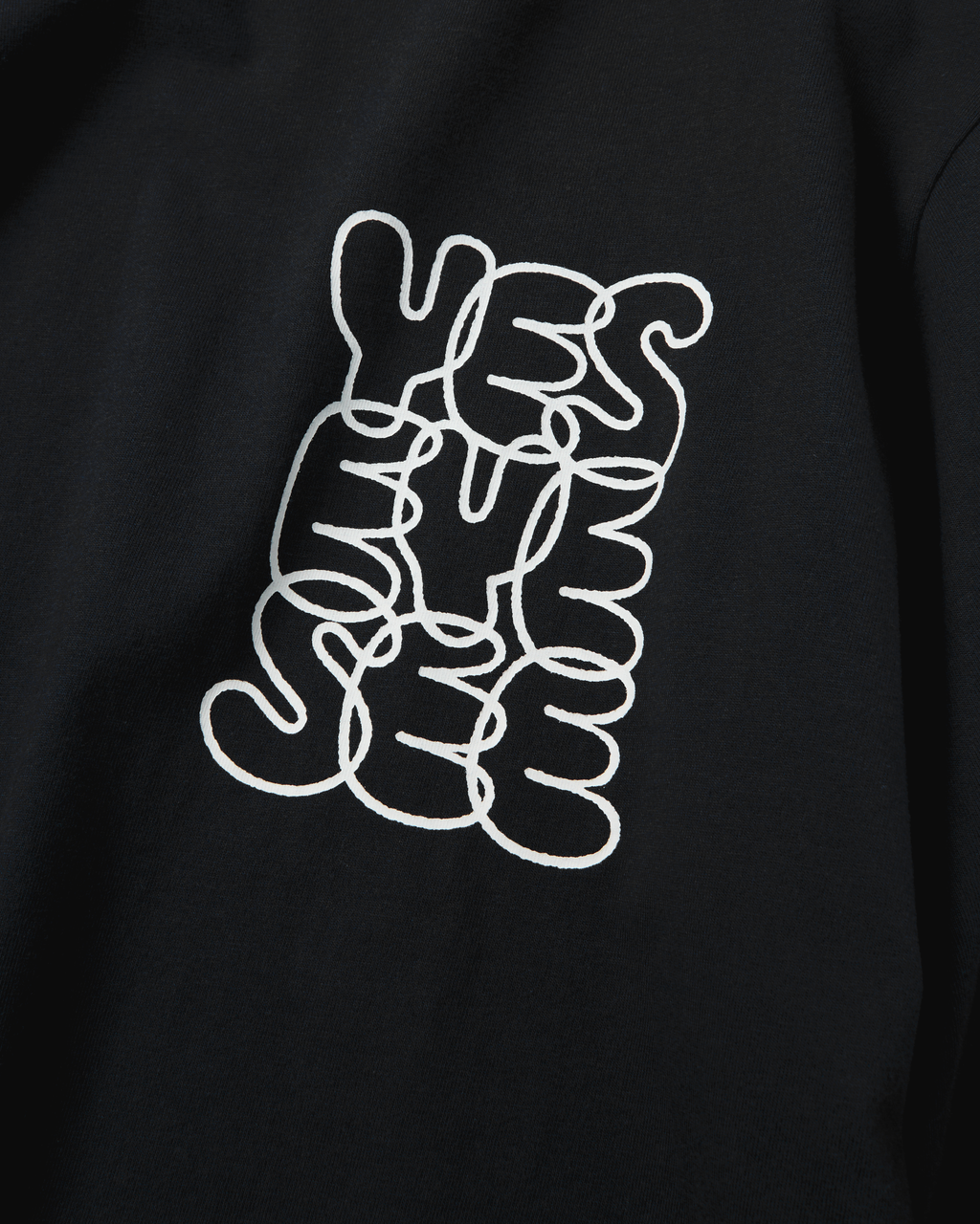 yeseyesee - C-Logo L/S (Black) product image 4 | TRAB K-Fashion Australia