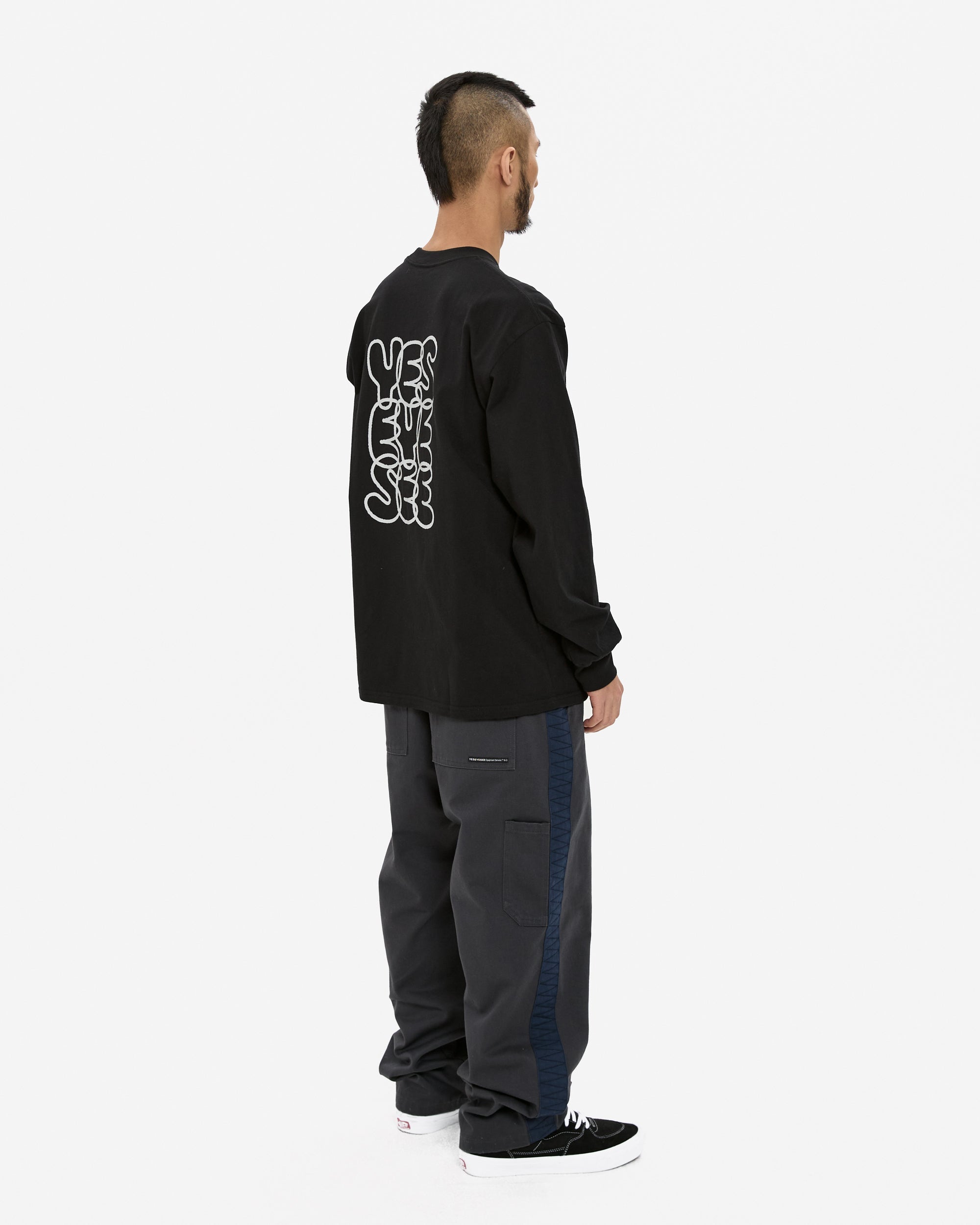 yeseyesee - C-Logo L/S (Black) product image 9 | TRAB K-Fashion Australia