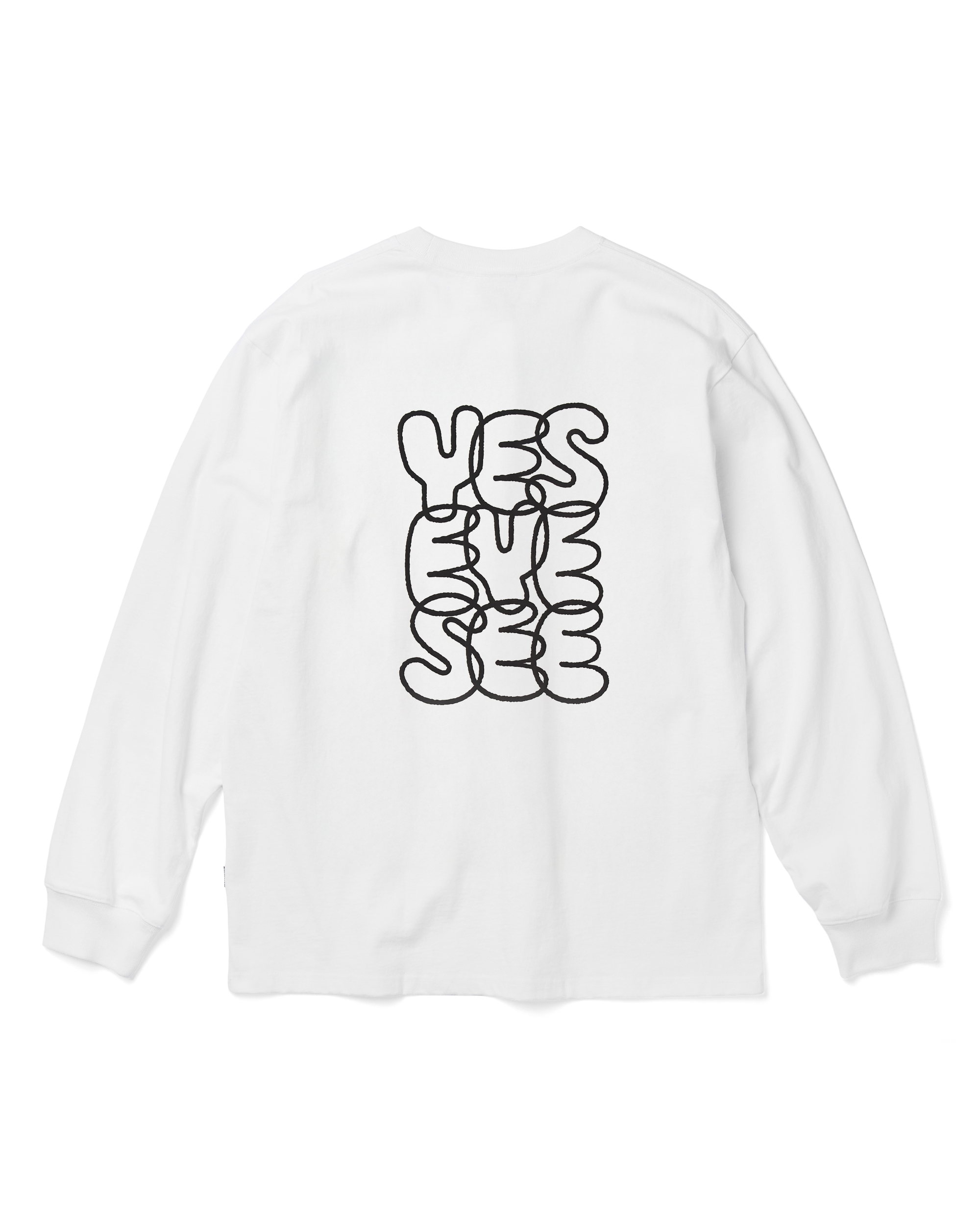 yeseyesee - C-Logo L/S (White) product image 2 | TRAB K-Fashion Australia