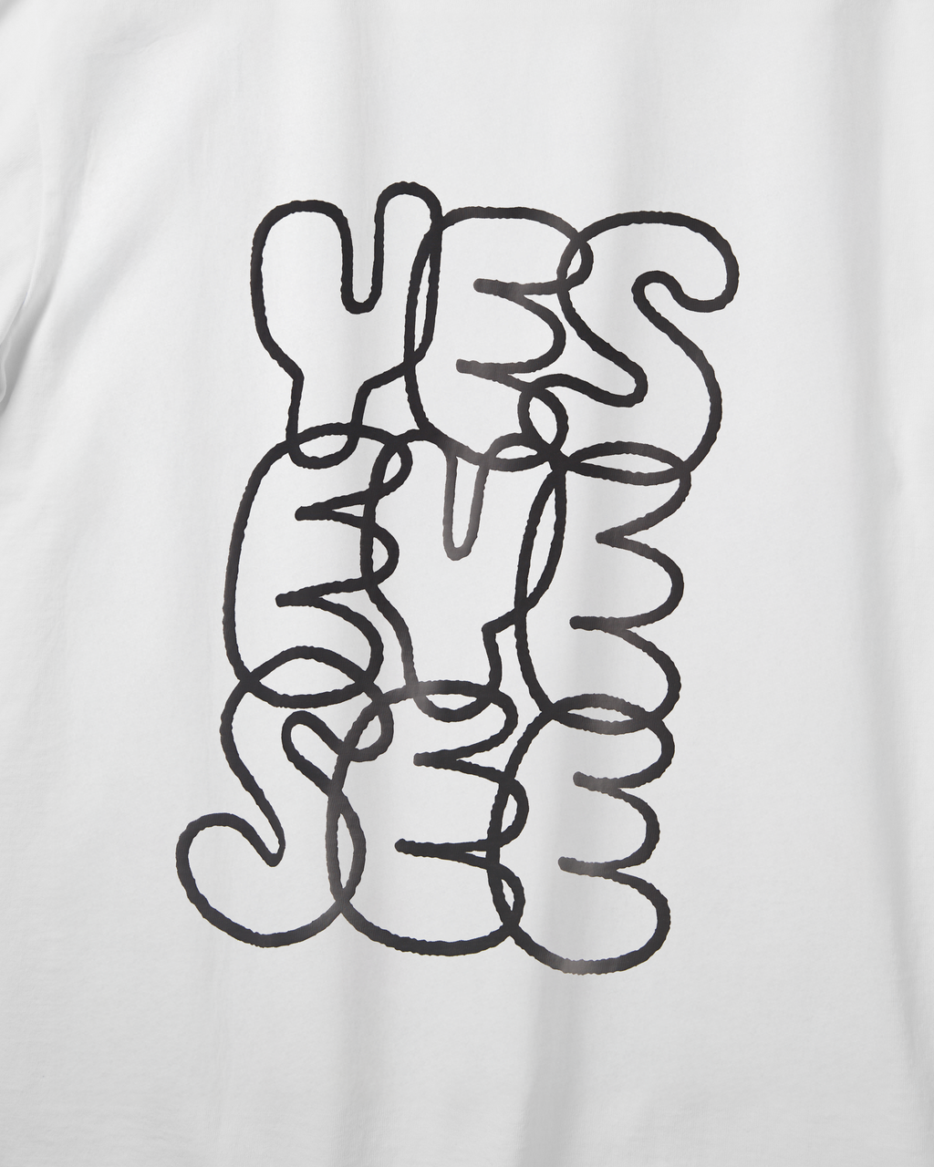 yeseyesee - C-Logo L/S (White) product image 6 | TRAB K-Fashion Australia