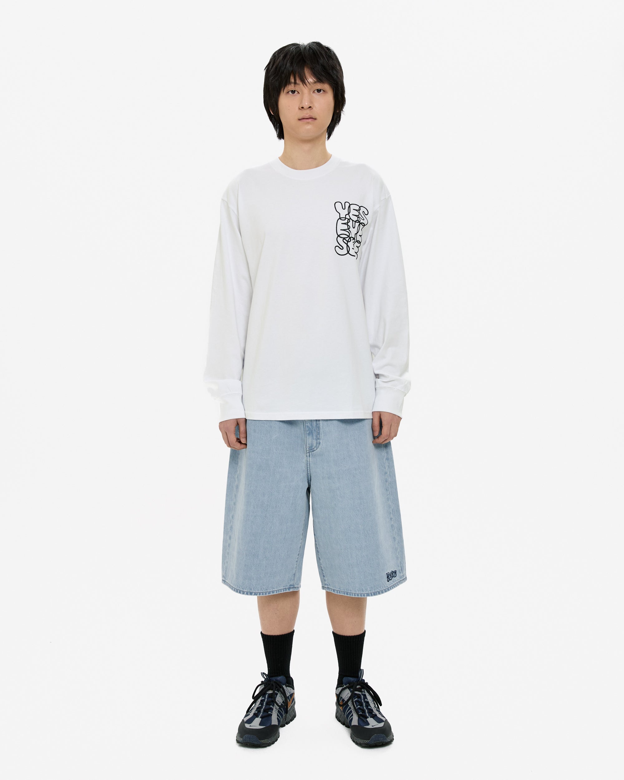 yeseyesee - C-Logo L/S (White) product image 7 | TRAB K-Fashion Australia