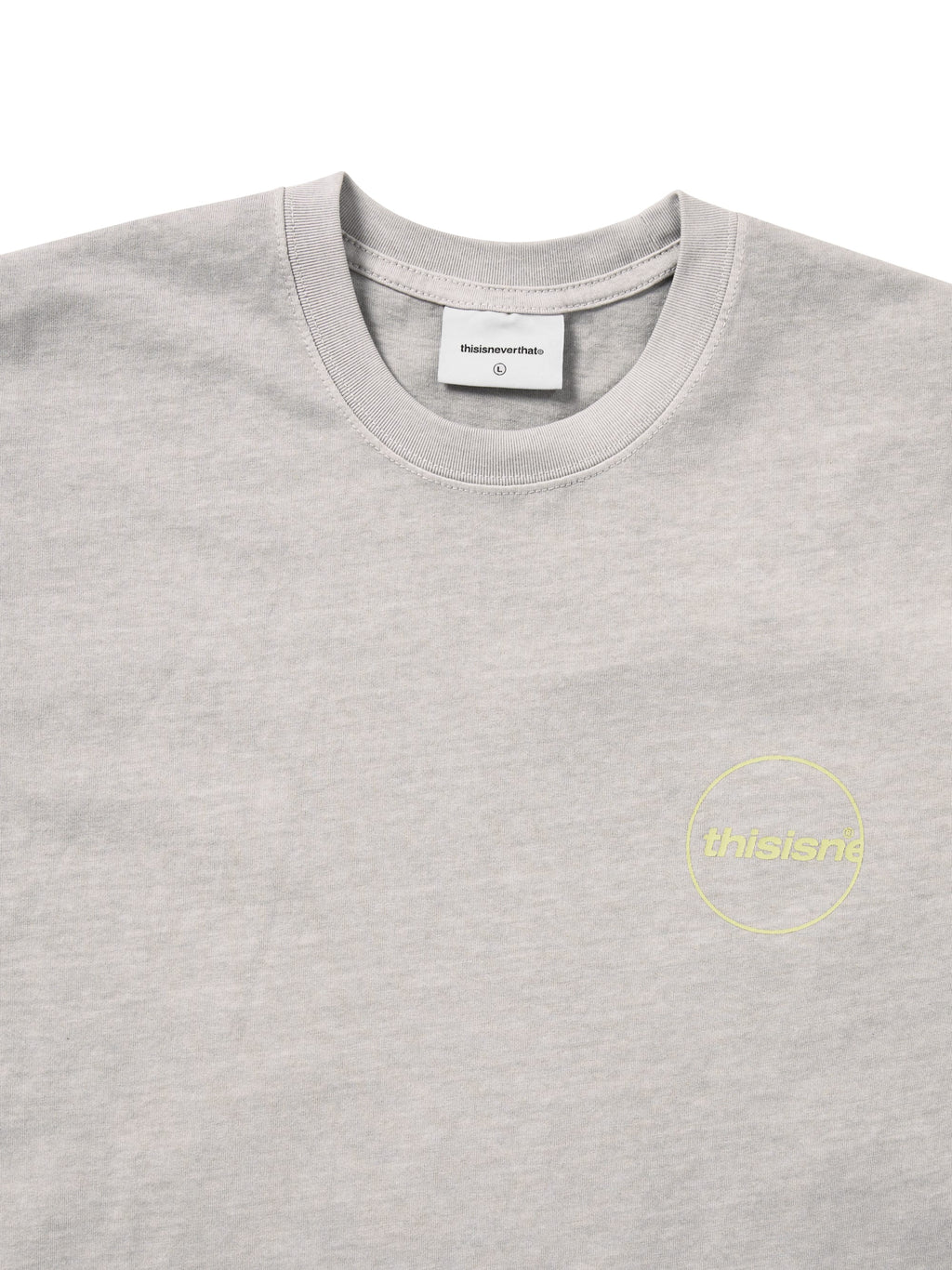 thisisneverthat - C-Logo Tee (Grey) product image 3 | TRAB K-Fashion Australia