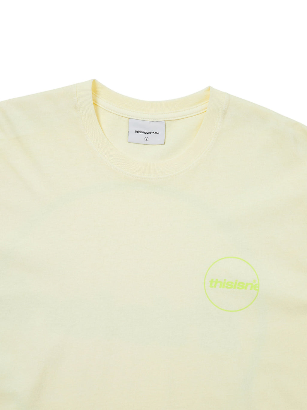 thisisneverthat - C-Logo Tee (Ivory) product image 3 | TRAB K-Fashion Australia