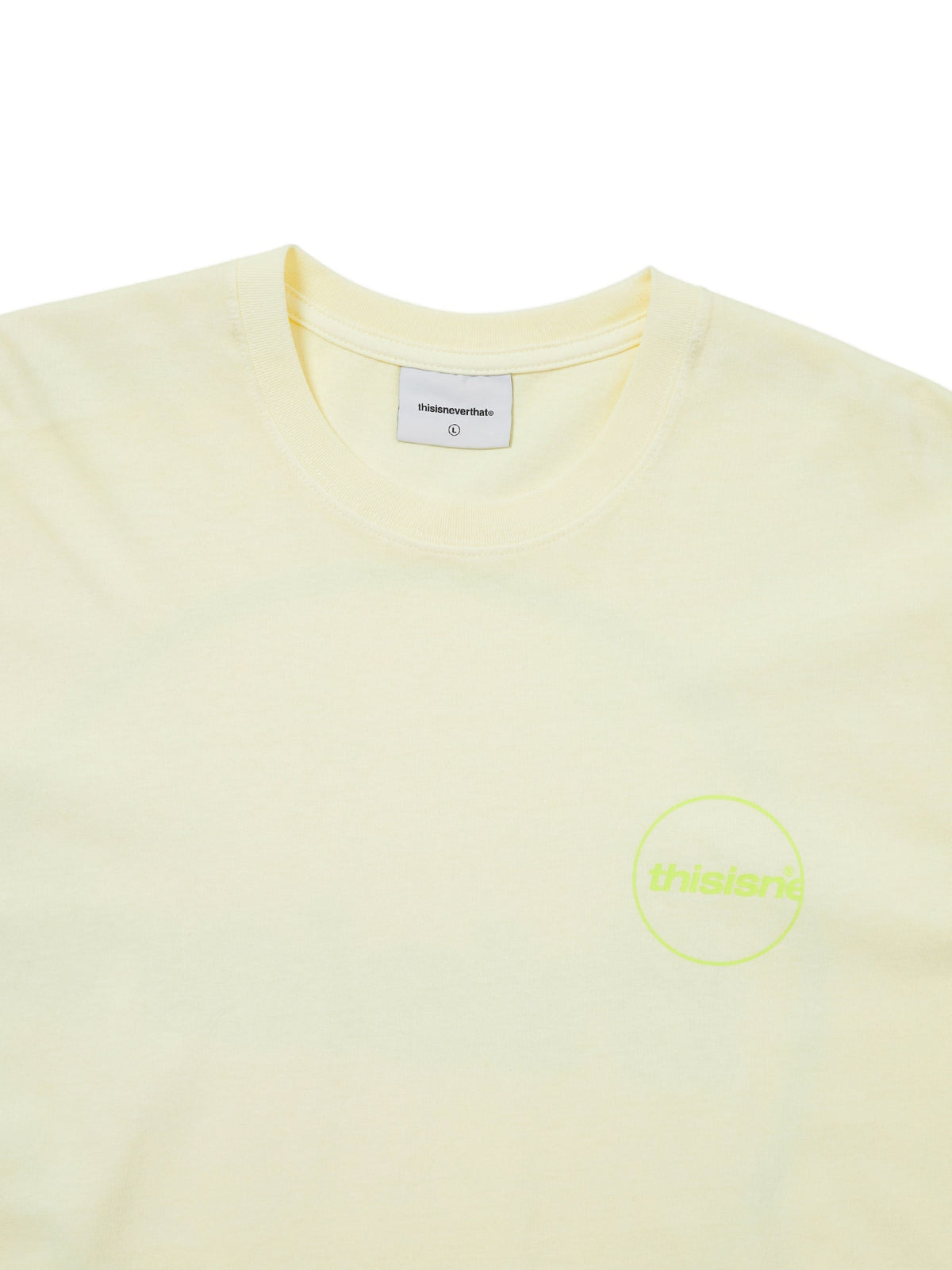 thisisneverthat - C-Logo Tee (Ivory) product image 3 | TRAB K-Fashion Australia