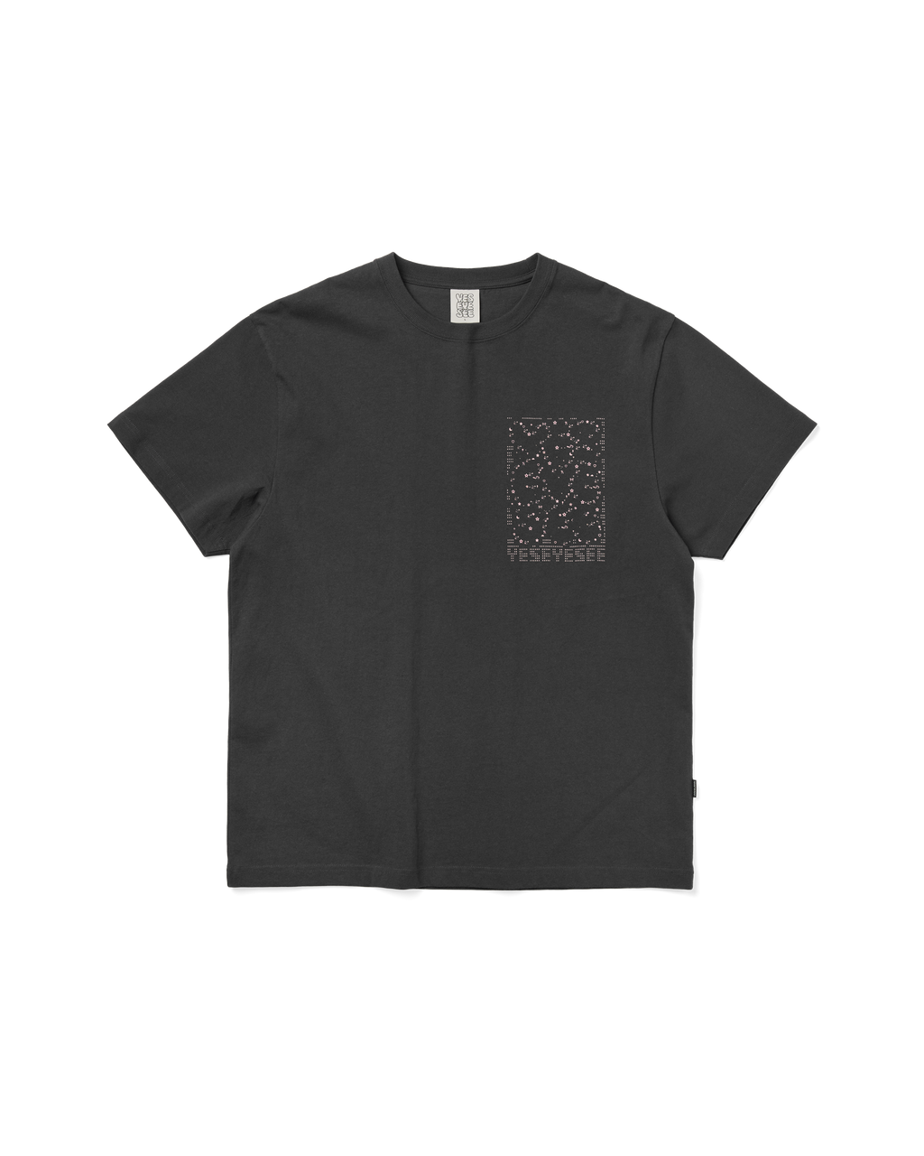 yeseyesee - C-Logo Twinkle Tee (Charcoal) product image 1 | TRAB K-Fashion Australia