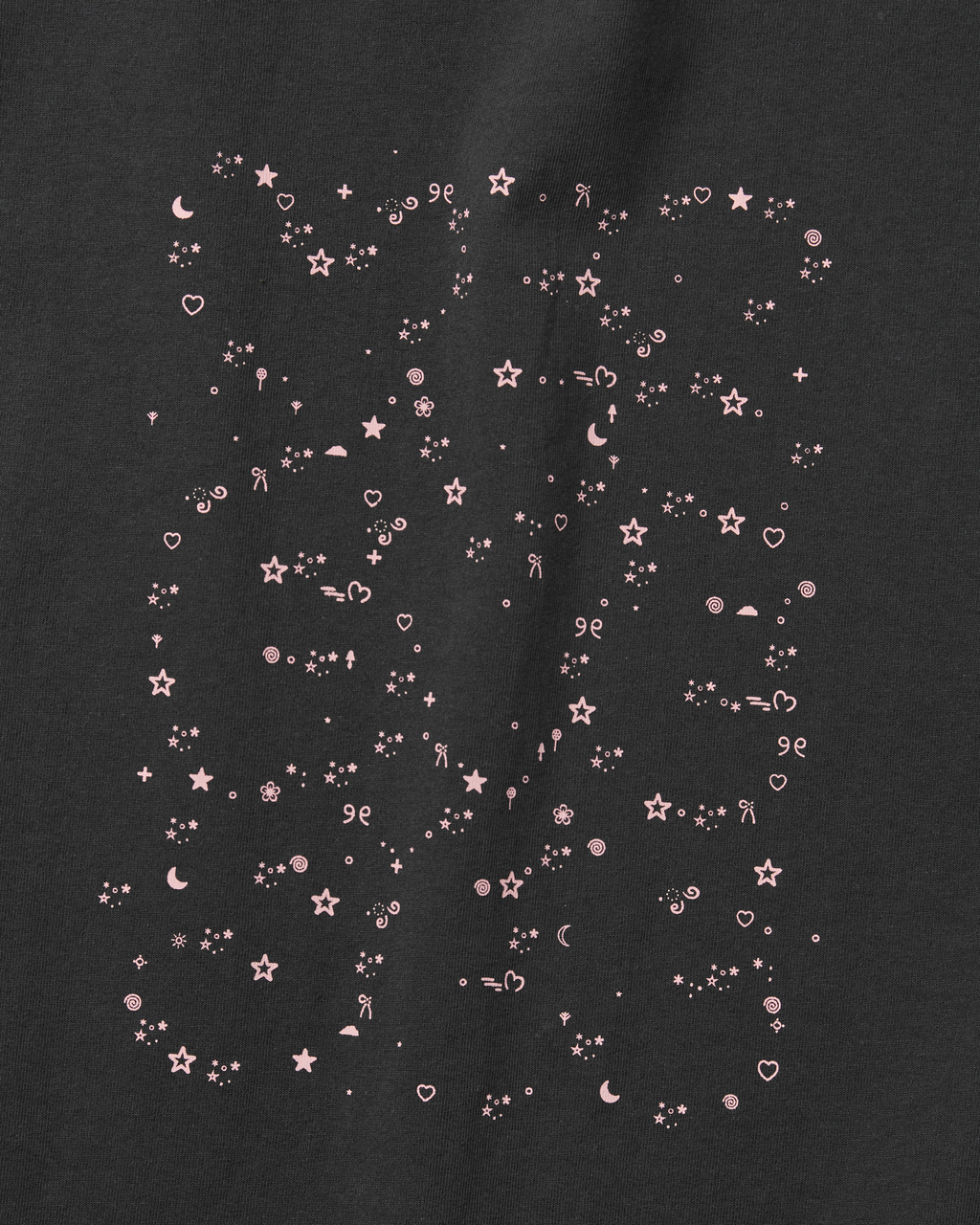 yeseyesee - C-Logo Twinkle Tee (Charcoal) product image 6 | TRAB K-Fashion Australia