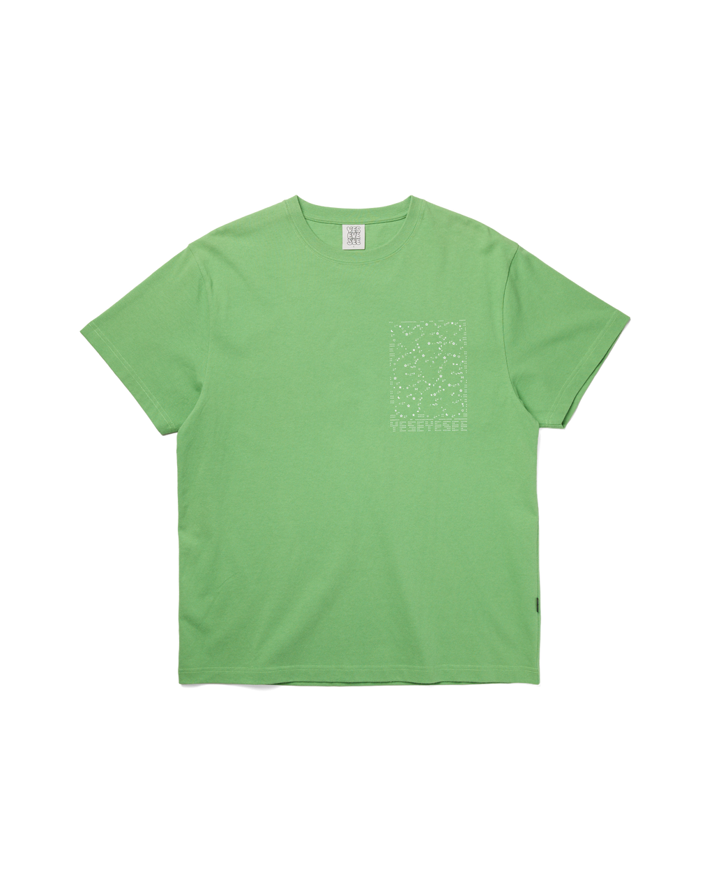 yeseyesee - C-Logo Twinkle Tee (Light Green) product image 1 | TRAB K-Fashion Australia