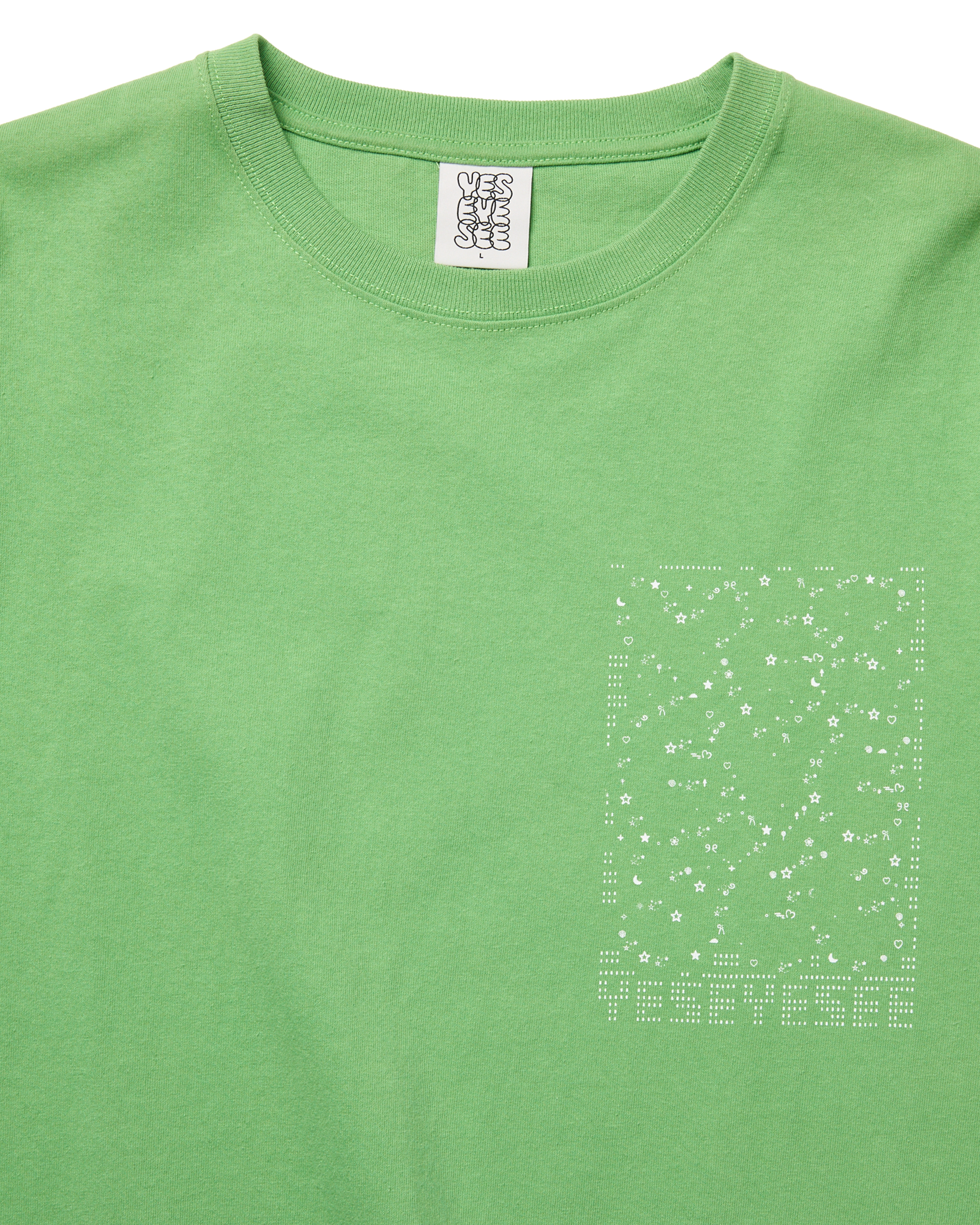 yeseyesee - C-Logo Twinkle Tee (Light Green) product image 3 | TRAB K-Fashion Australia