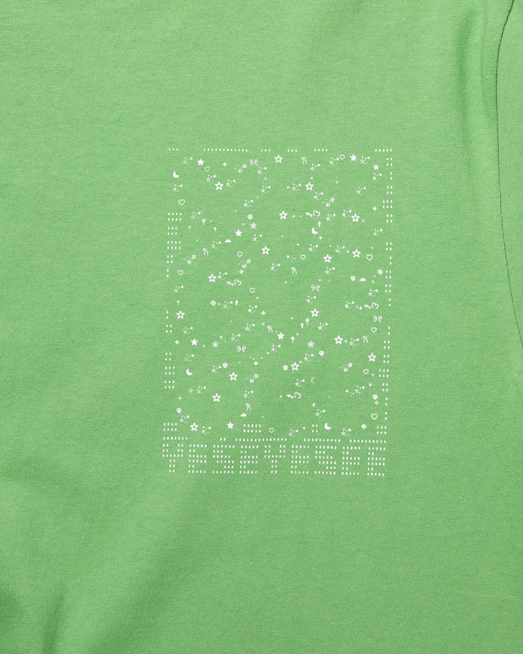 yeseyesee - C-Logo Twinkle Tee (Light Green) product image 4 | TRAB K-Fashion Australia