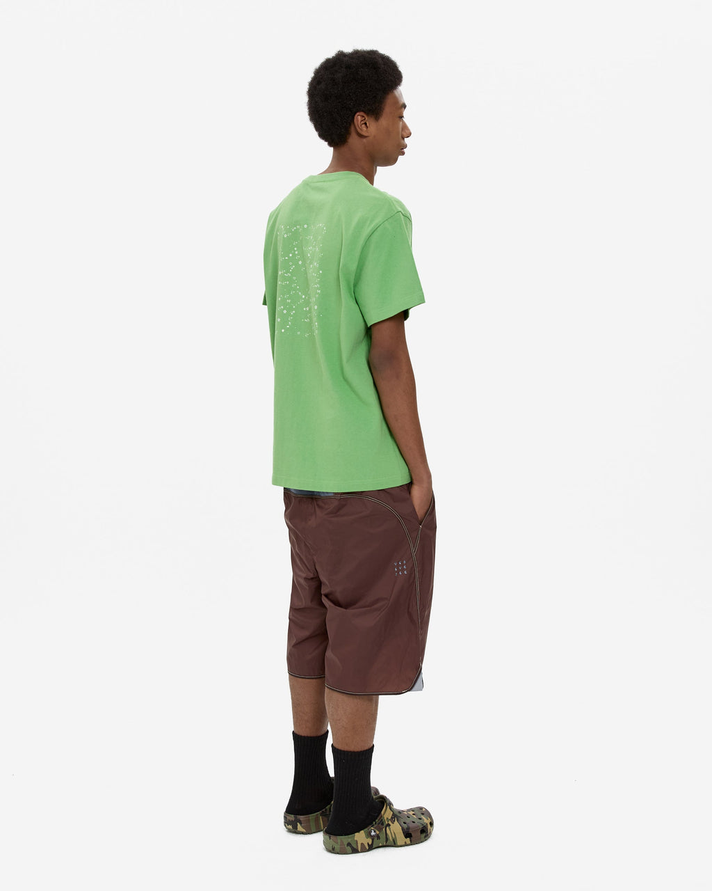 yeseyesee - C-Logo Twinkle Tee (Light Green) product image 9 | TRAB K-Fashion Australia