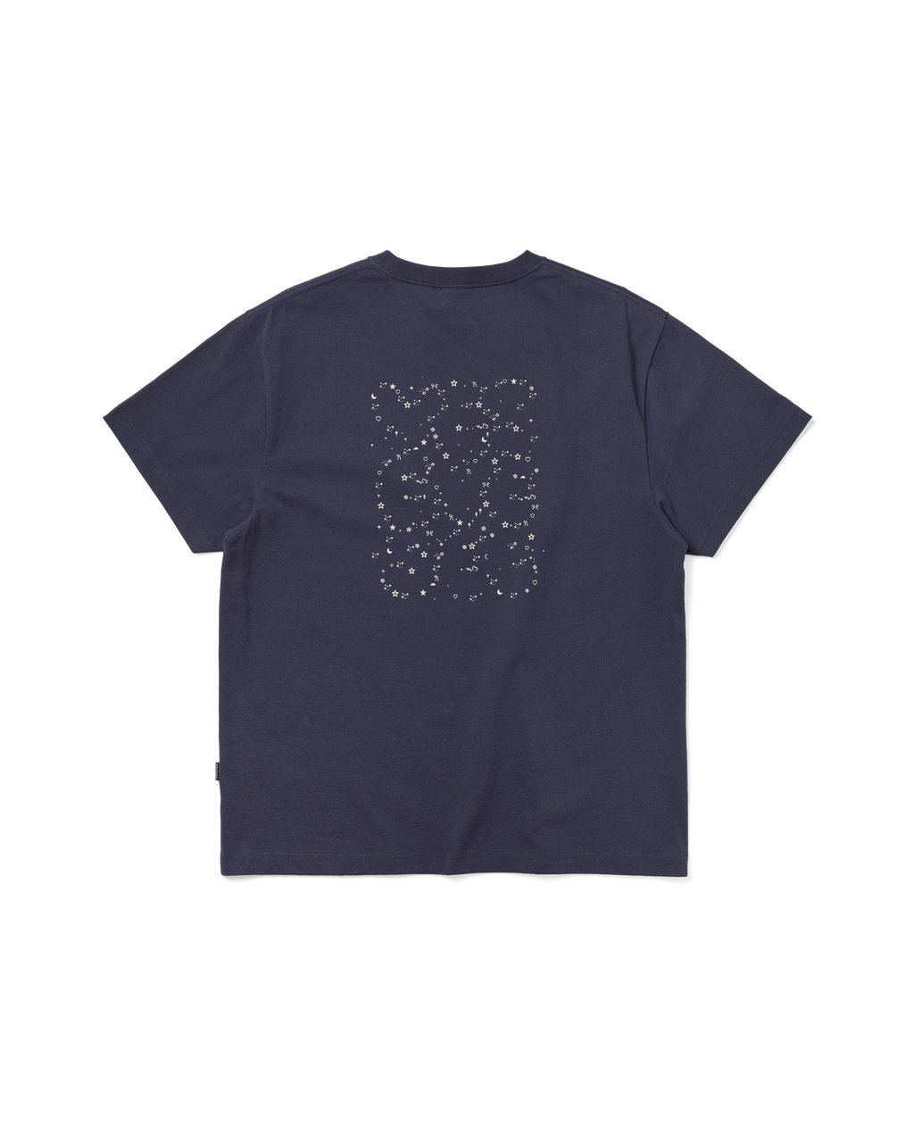 yeseyesee - C-Logo Twinkle Tee (Light Navy) product image 2 | TRAB K-Fashion Australia