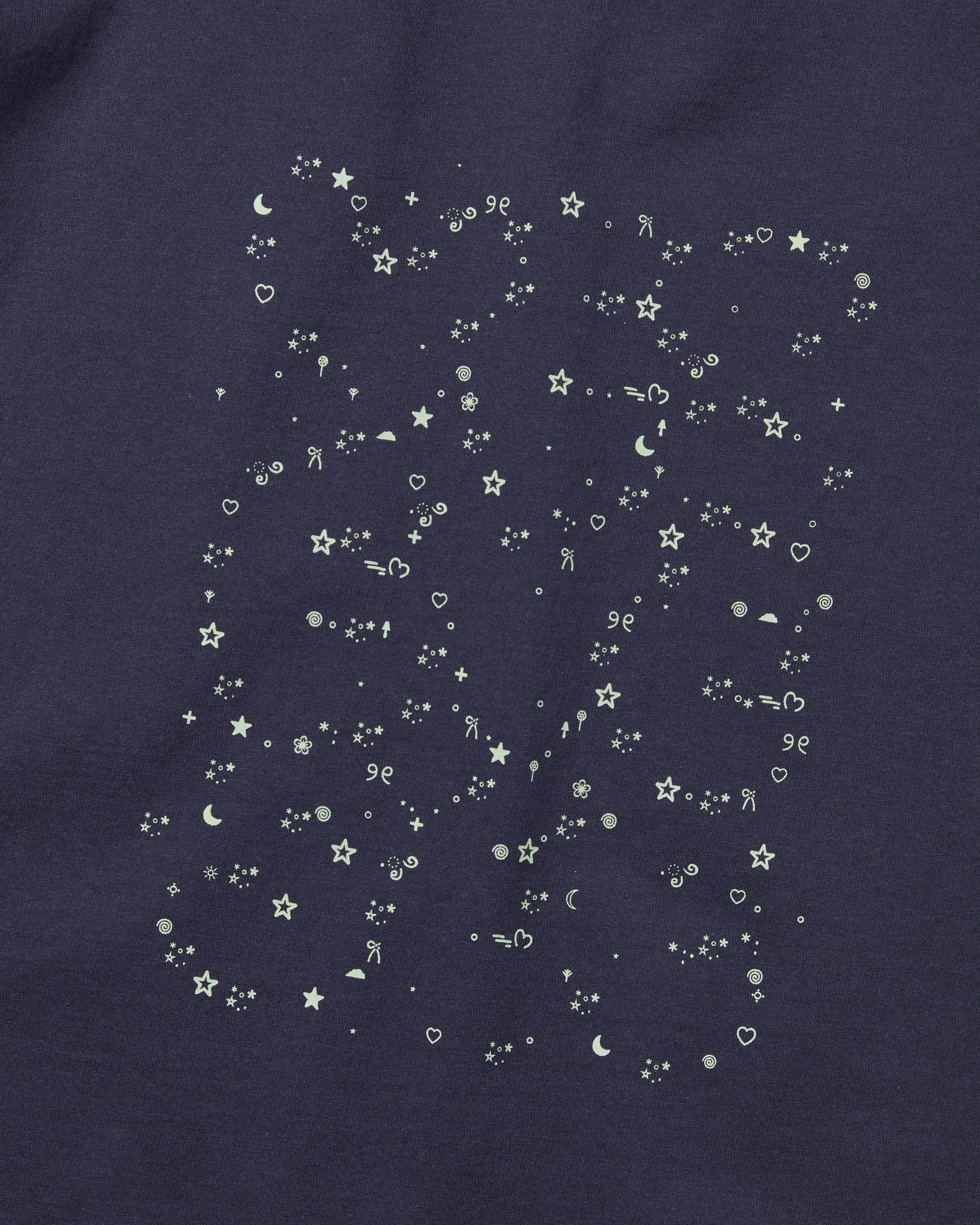 yeseyesee - C-Logo Twinkle Tee (Light Navy) product image 6 | TRAB K-Fashion Australia