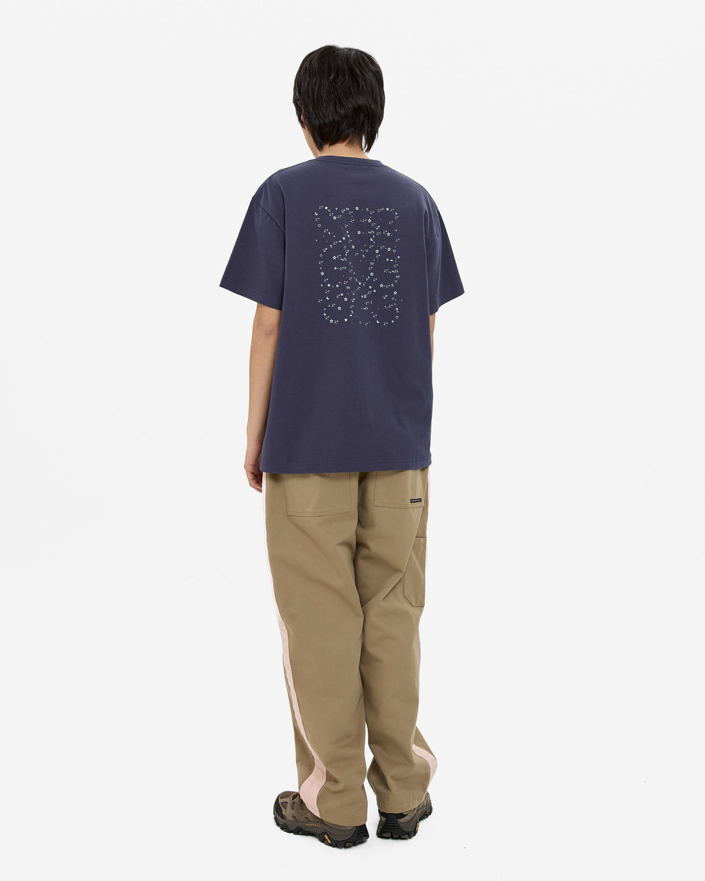 yeseyesee - C-Logo Twinkle Tee (Light Navy) product image 9 | TRAB K-Fashion Australia