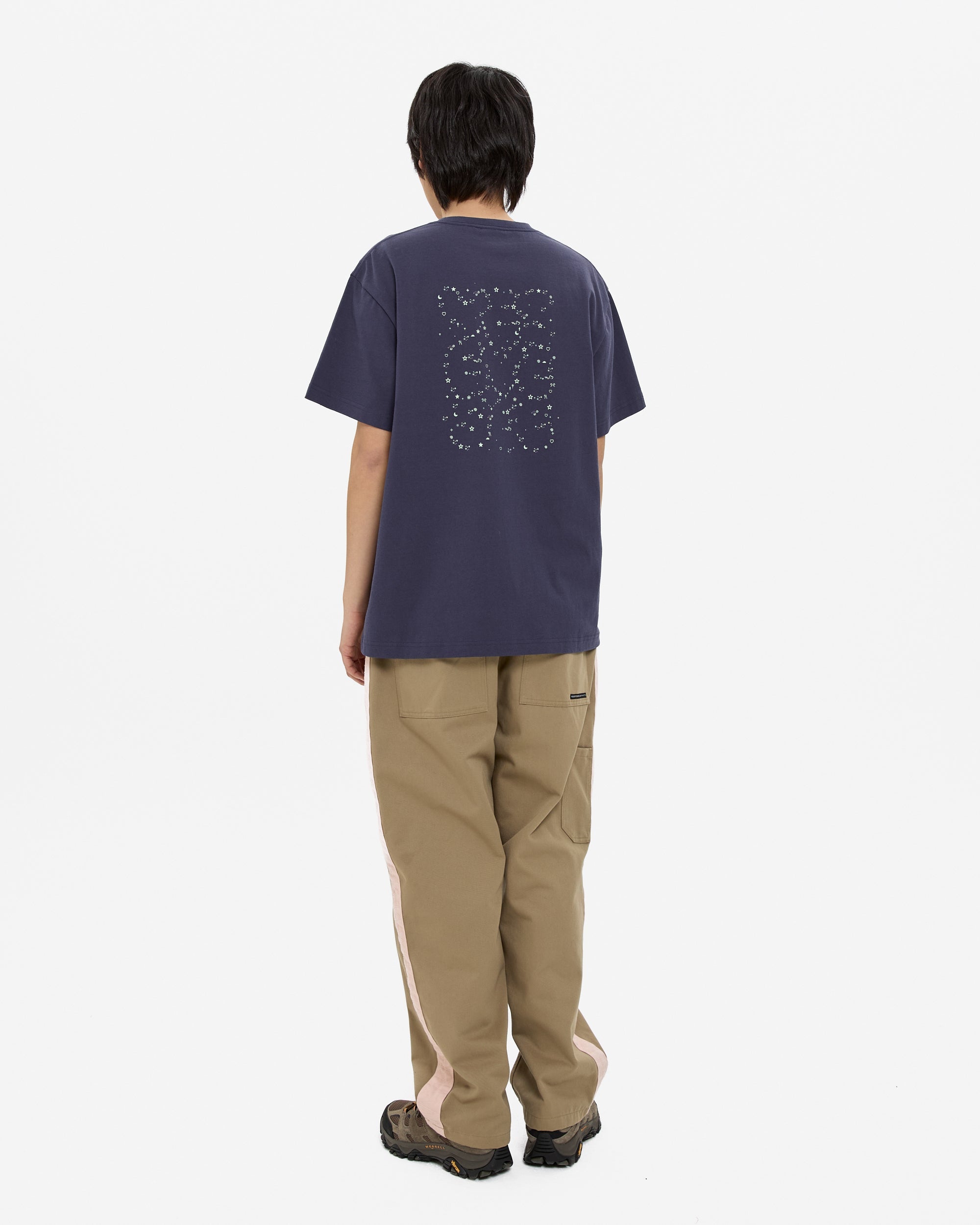 yeseyesee - C-Logo Twinkle Tee (Light Navy) product image 9 | TRAB K-Fashion Australia