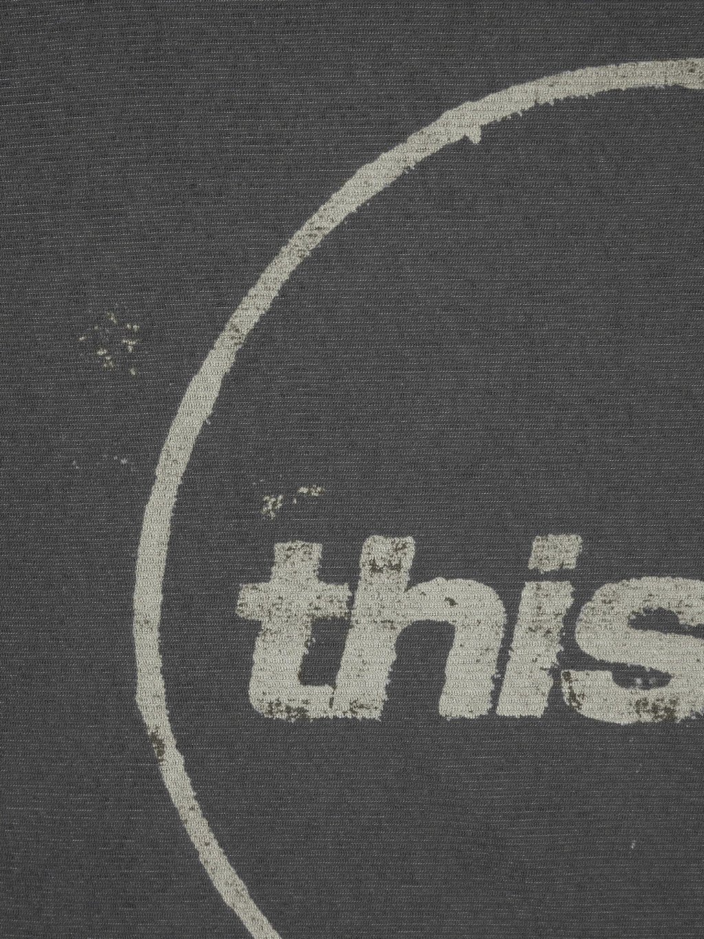 thisisneverthat - C-Logo Wale L/S Tee (Charcoal) product image 4 | TRAB K-Fashion Australia
