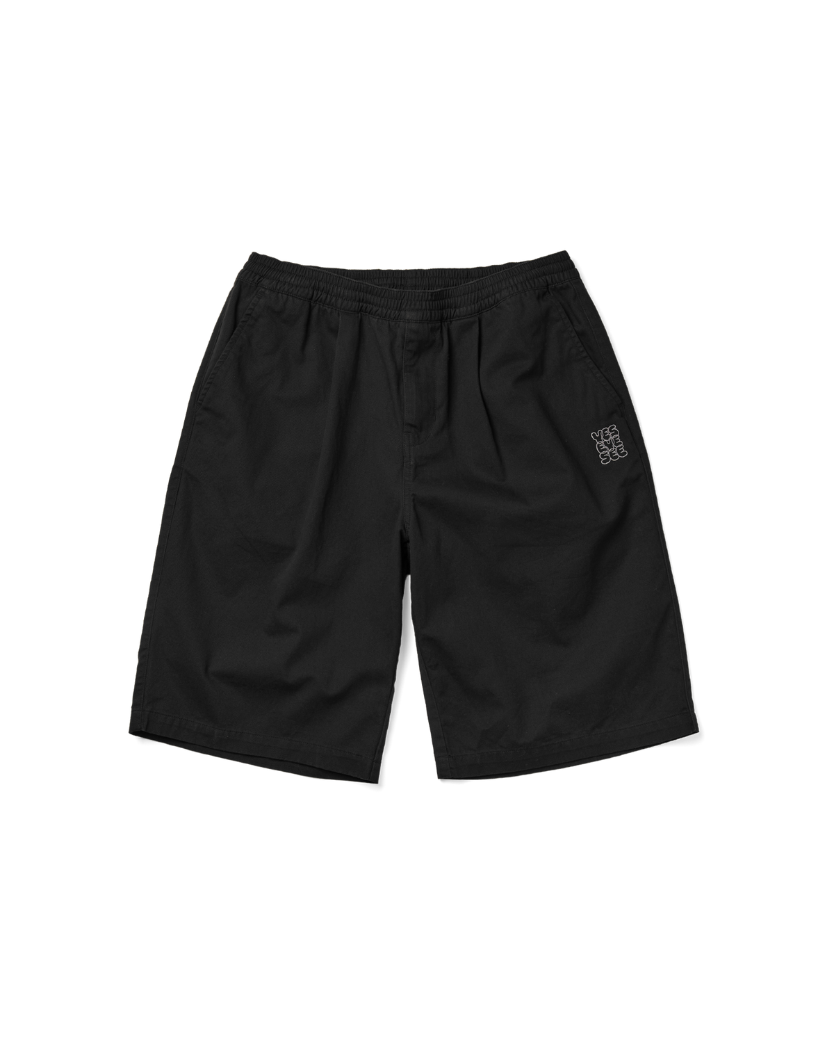 yeseyesee - C Logo Wide Shorts (Black) product image 1 | TRAB K-Fashion Australia