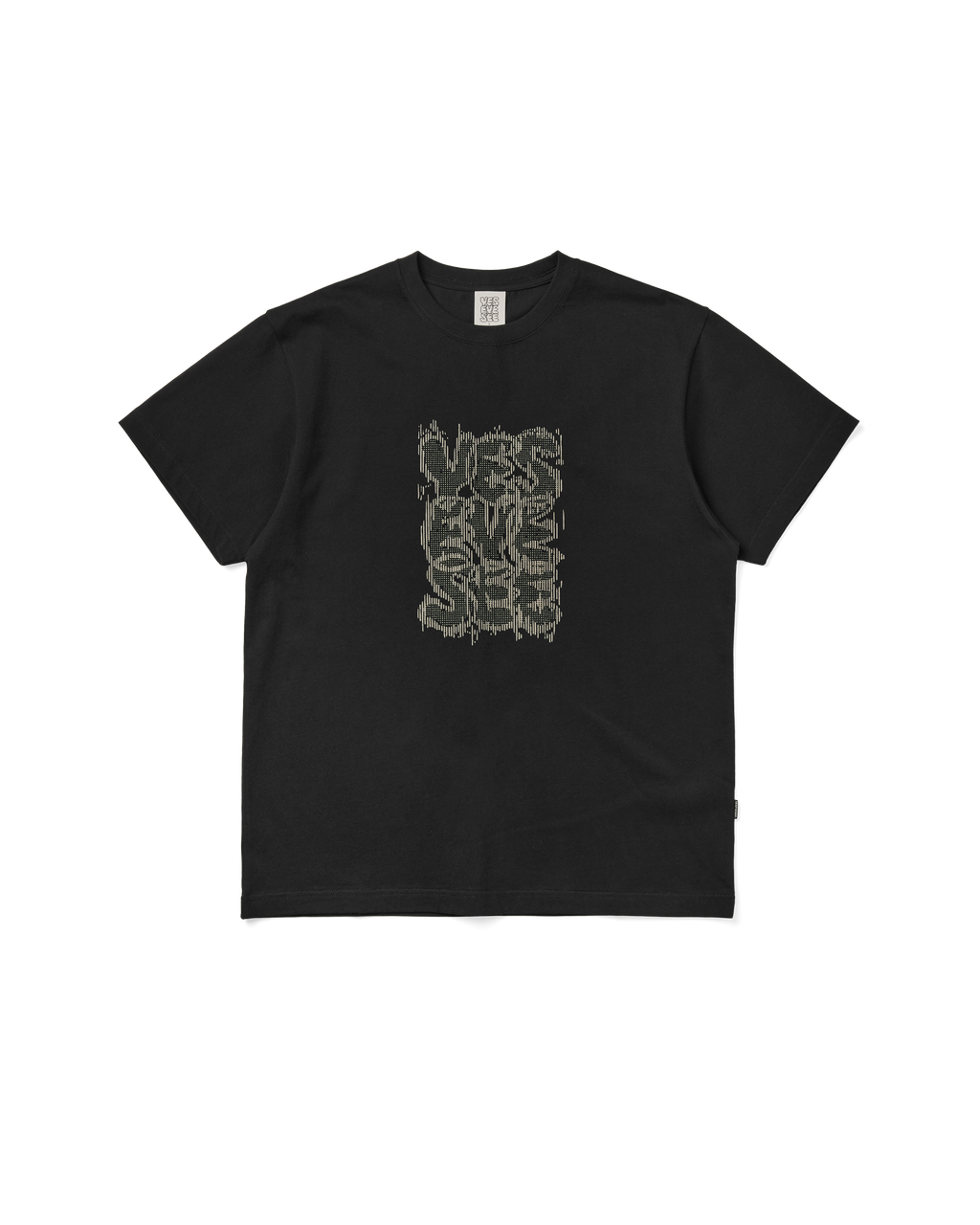 yeseyesee - C-Logo Dot Tee (Black) product image 1 | TRAB K-Fashion Australia