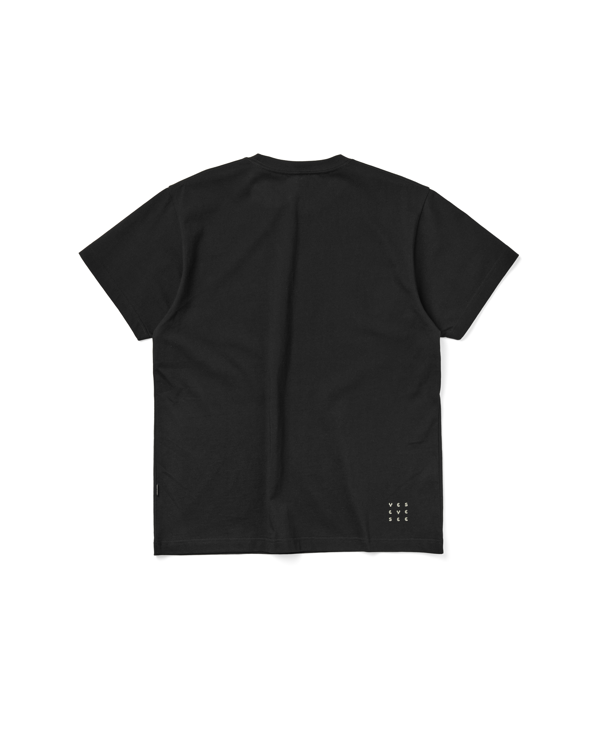 yeseyesee - C-Logo Dot Tee (Black) product image 2 | TRAB K-Fashion Australia