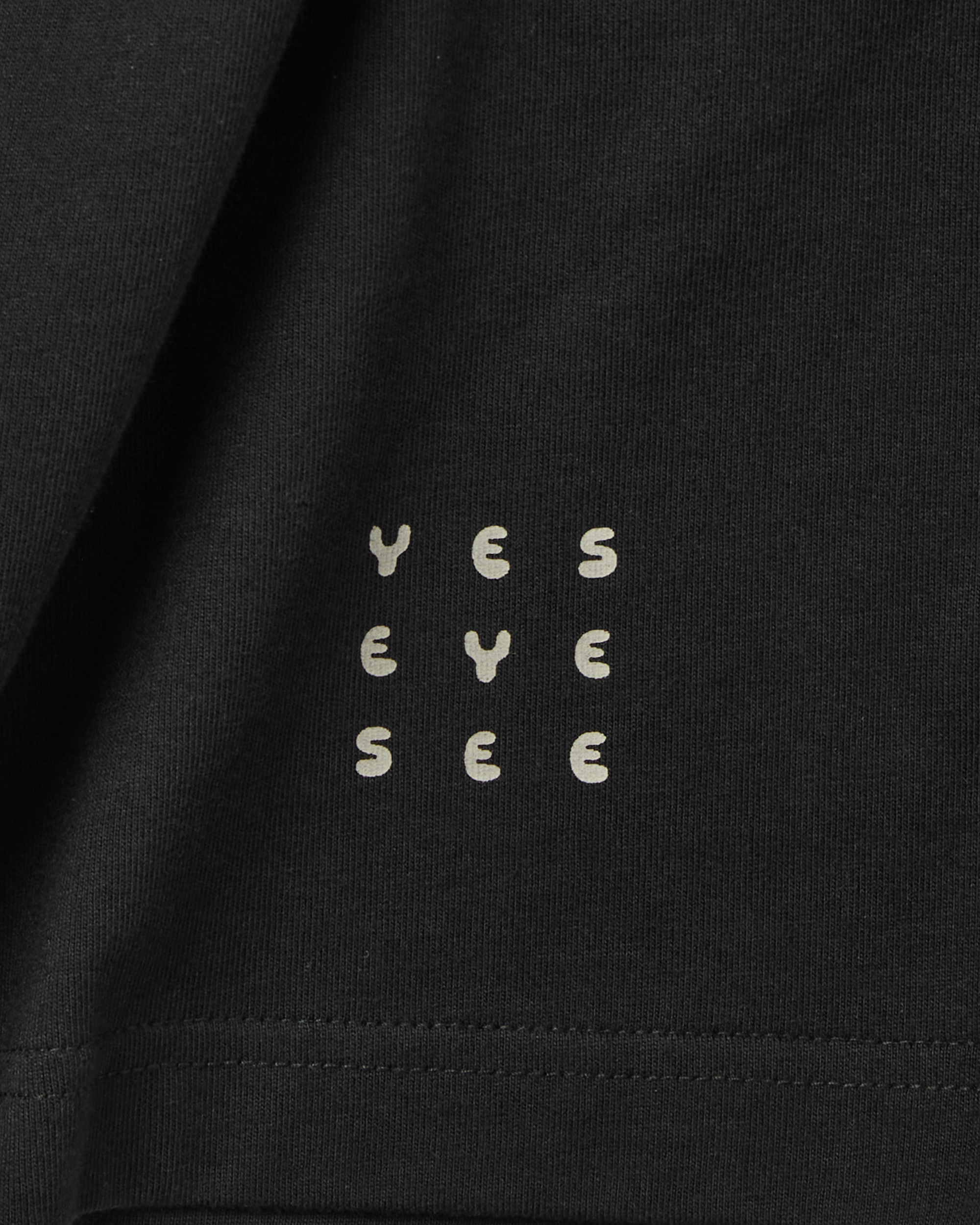 yeseyesee - C-Logo Dot Tee (Black) product image 6 | TRAB K-Fashion Australia
