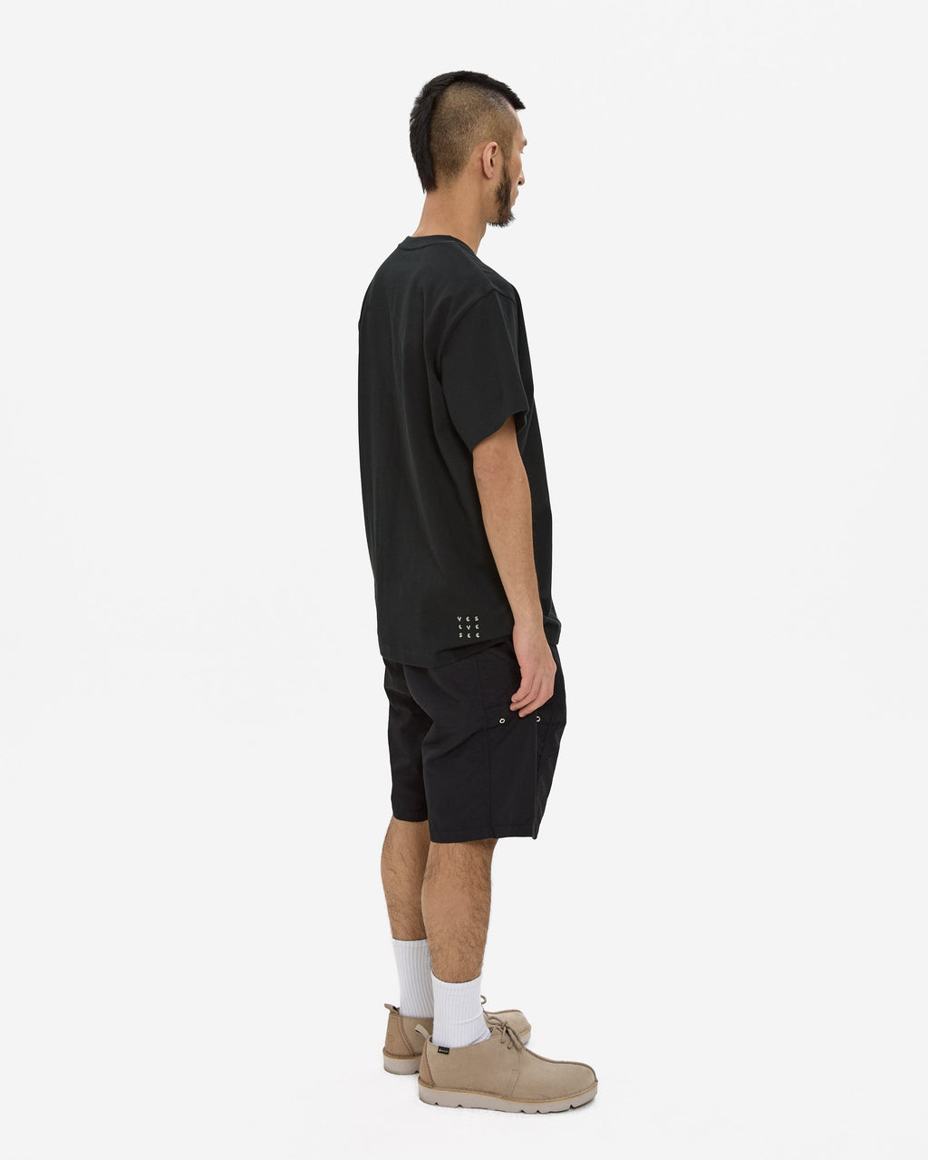 yeseyesee - C-Logo Dot Tee (Black) product image 8 | TRAB K-Fashion Australia