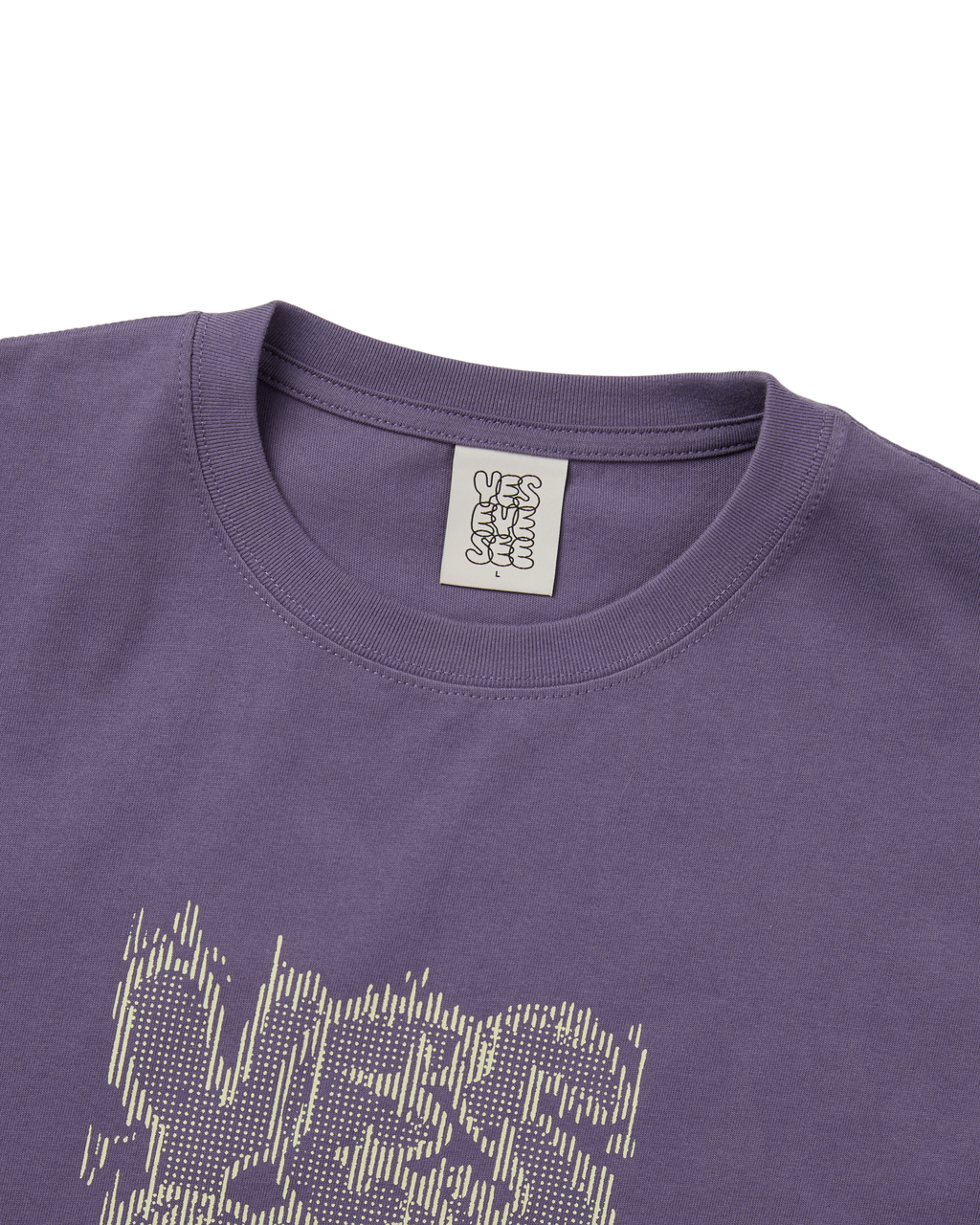 yeseyesee - C-Logo Dot Tee (Light Purple) product image 3 | TRAB K-Fashion Australia