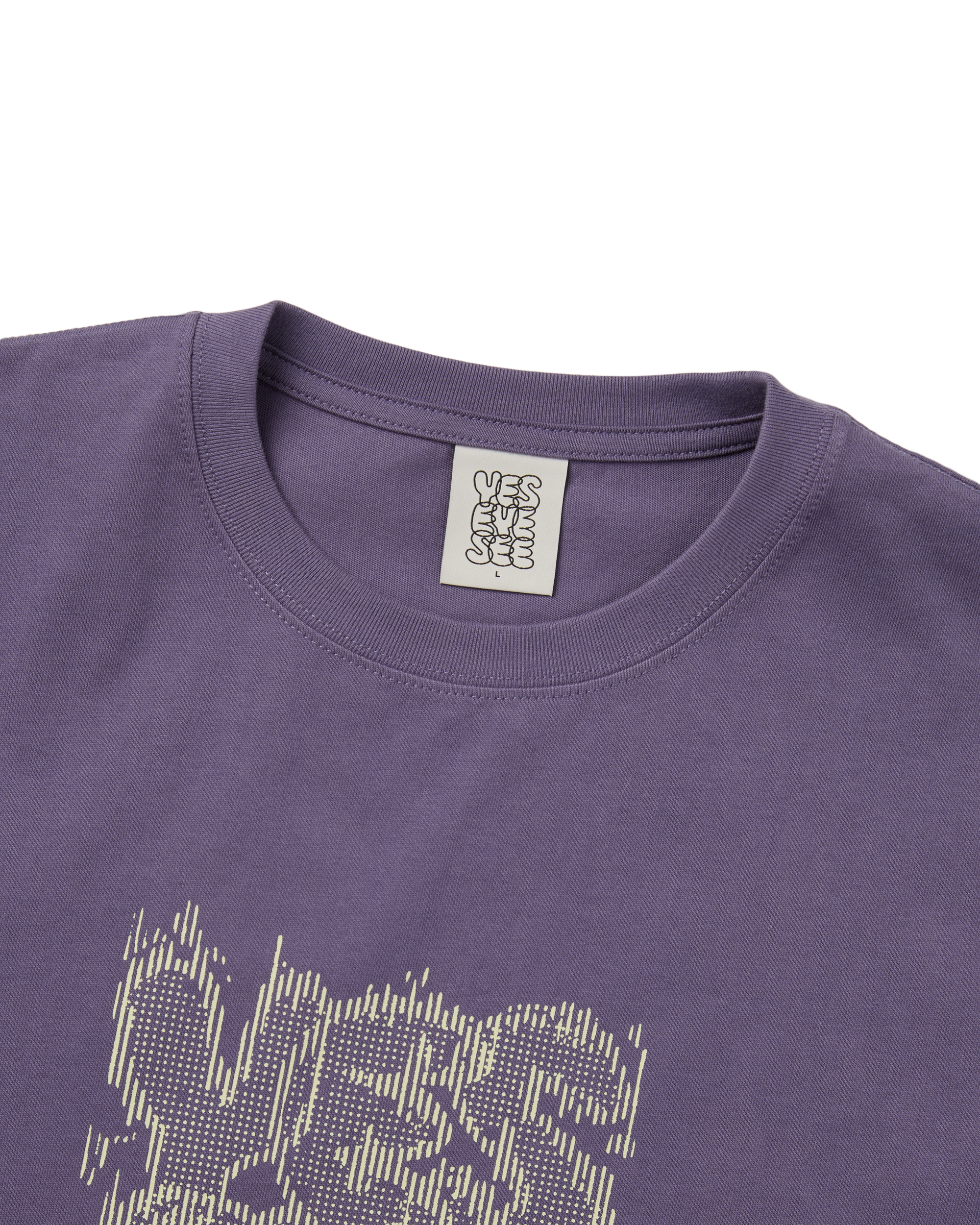 yeseyesee - C-Logo Dot Tee (Light Purple) product image 3 | TRAB K-Fashion Australia