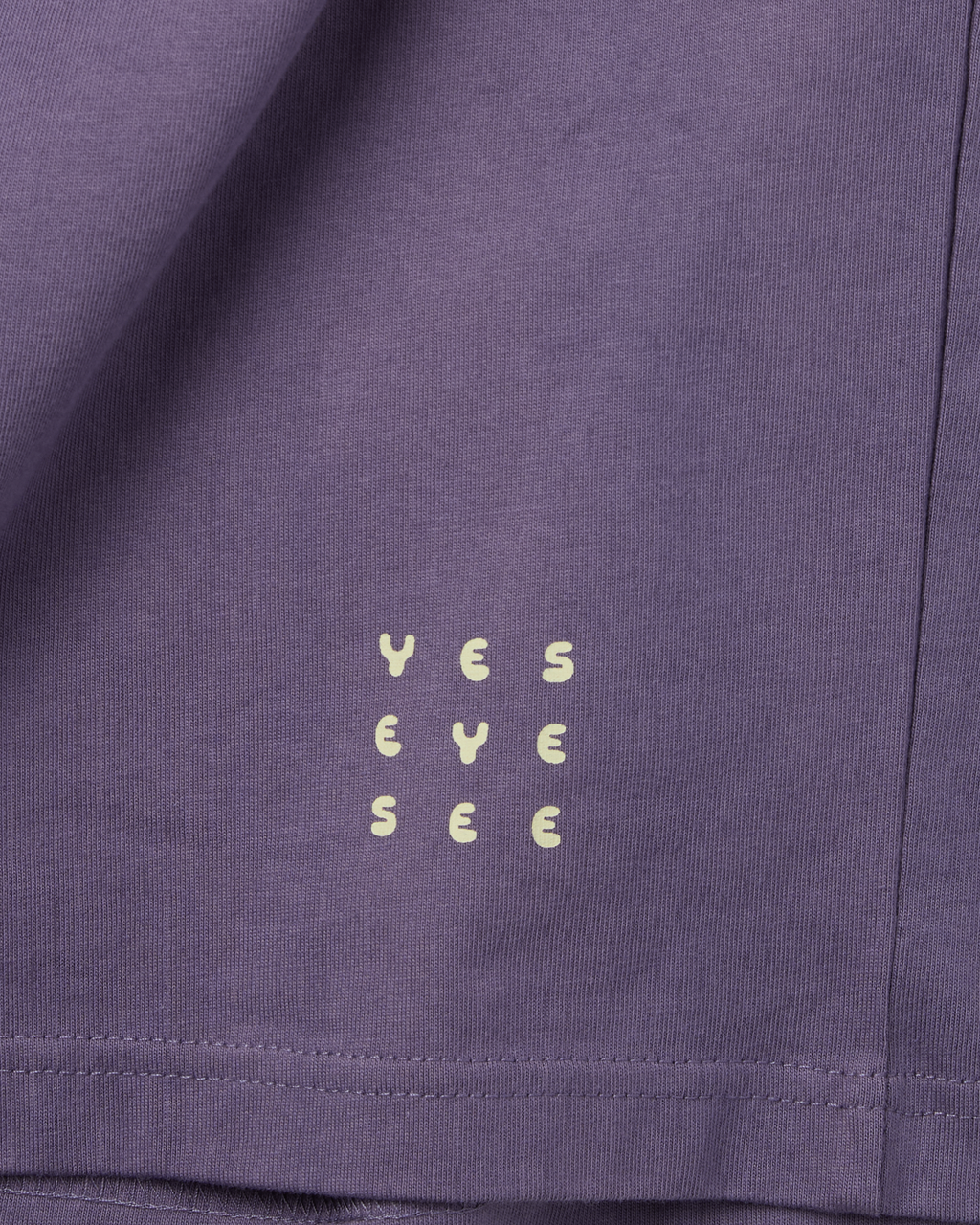 yeseyesee - C-Logo Dot Tee (Light Purple) product image 6 | TRAB K-Fashion Australia