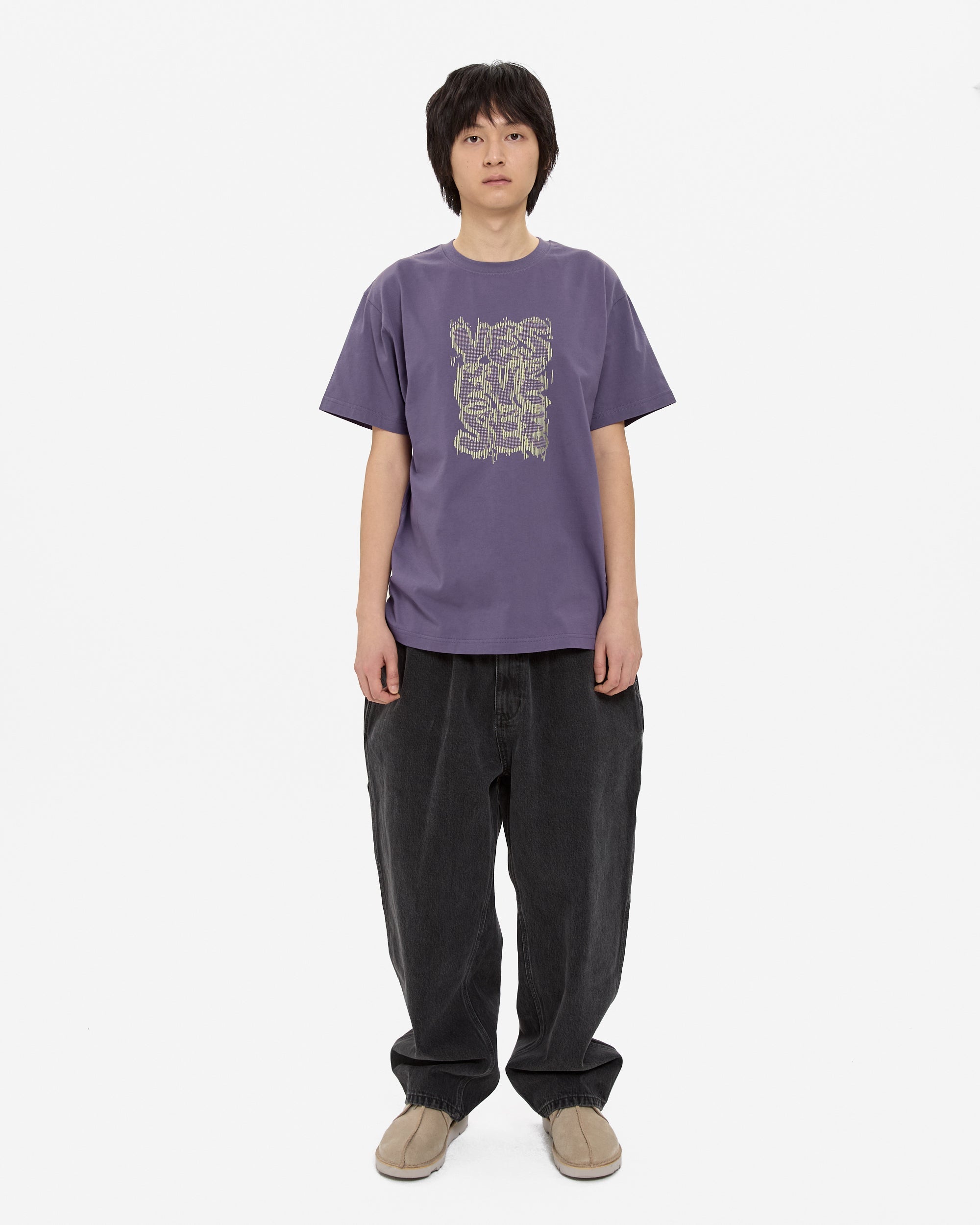 yeseyesee - C-Logo Dot Tee (Light Purple) product image 7 | TRAB K-Fashion Australia