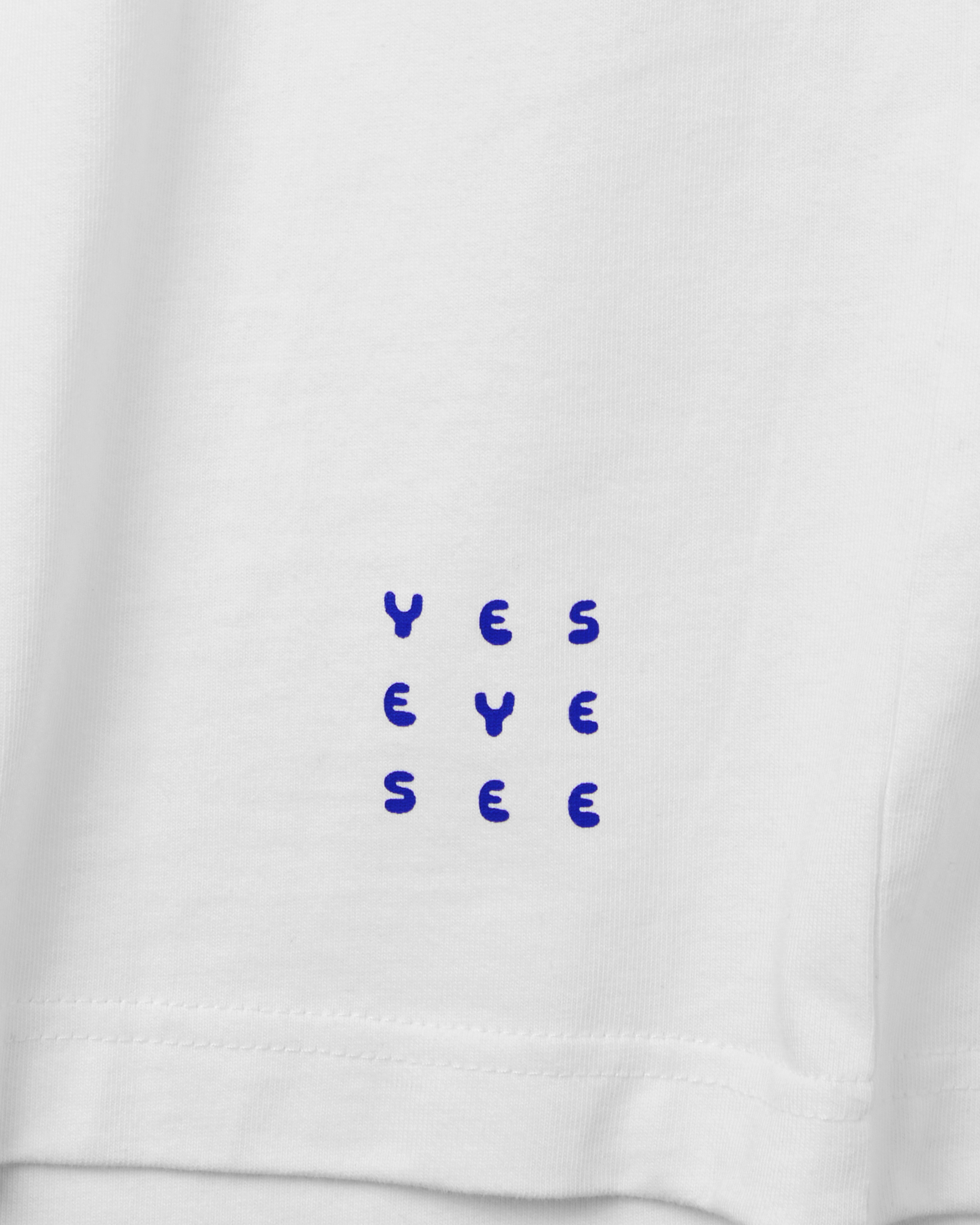 yeseyesee - C-Logo Dot Tee (White) product image 6 | TRAB K-Fashion Australia