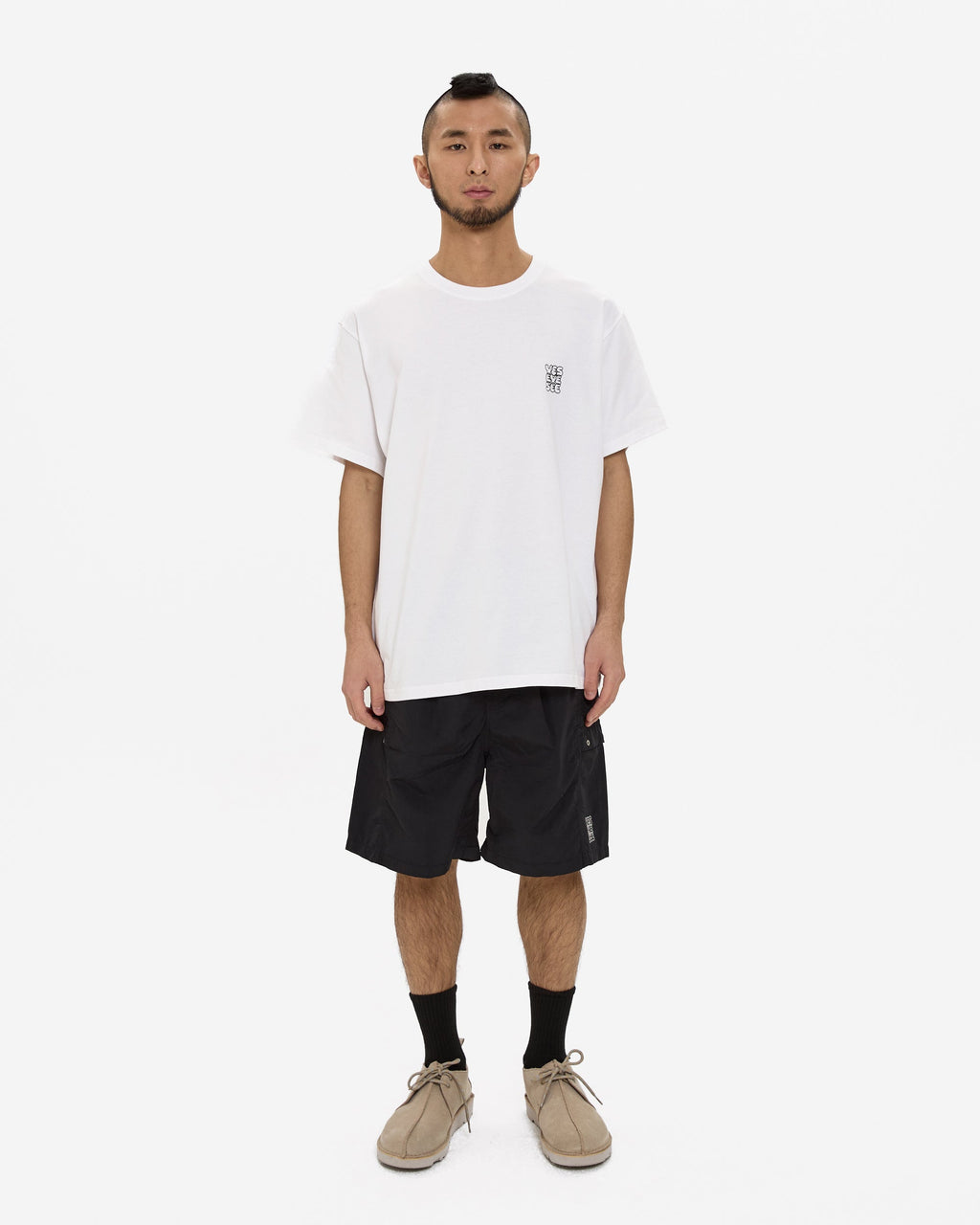 yeseyesee - C-Logo Easy 2 Pack Tee (Multi) product image 12 | TRAB K-Fashion Australia