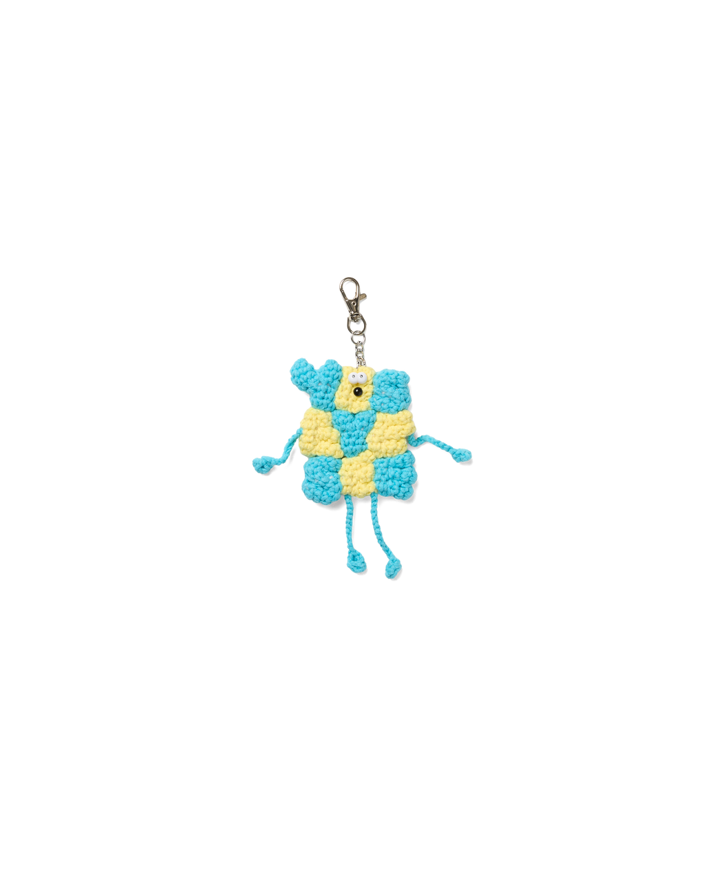 yeseyesee - C-Logo Knit Keyring (Sky Blue) product image 1 | TRAB K-Fashion Australia