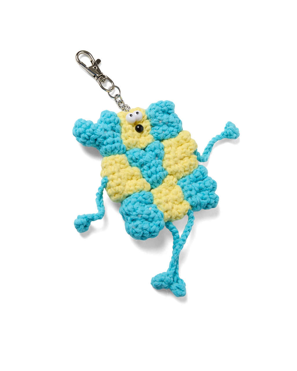 yeseyesee - C-Logo Knit Keyring (Sky Blue) product image 3 | TRAB K-Fashion Australia