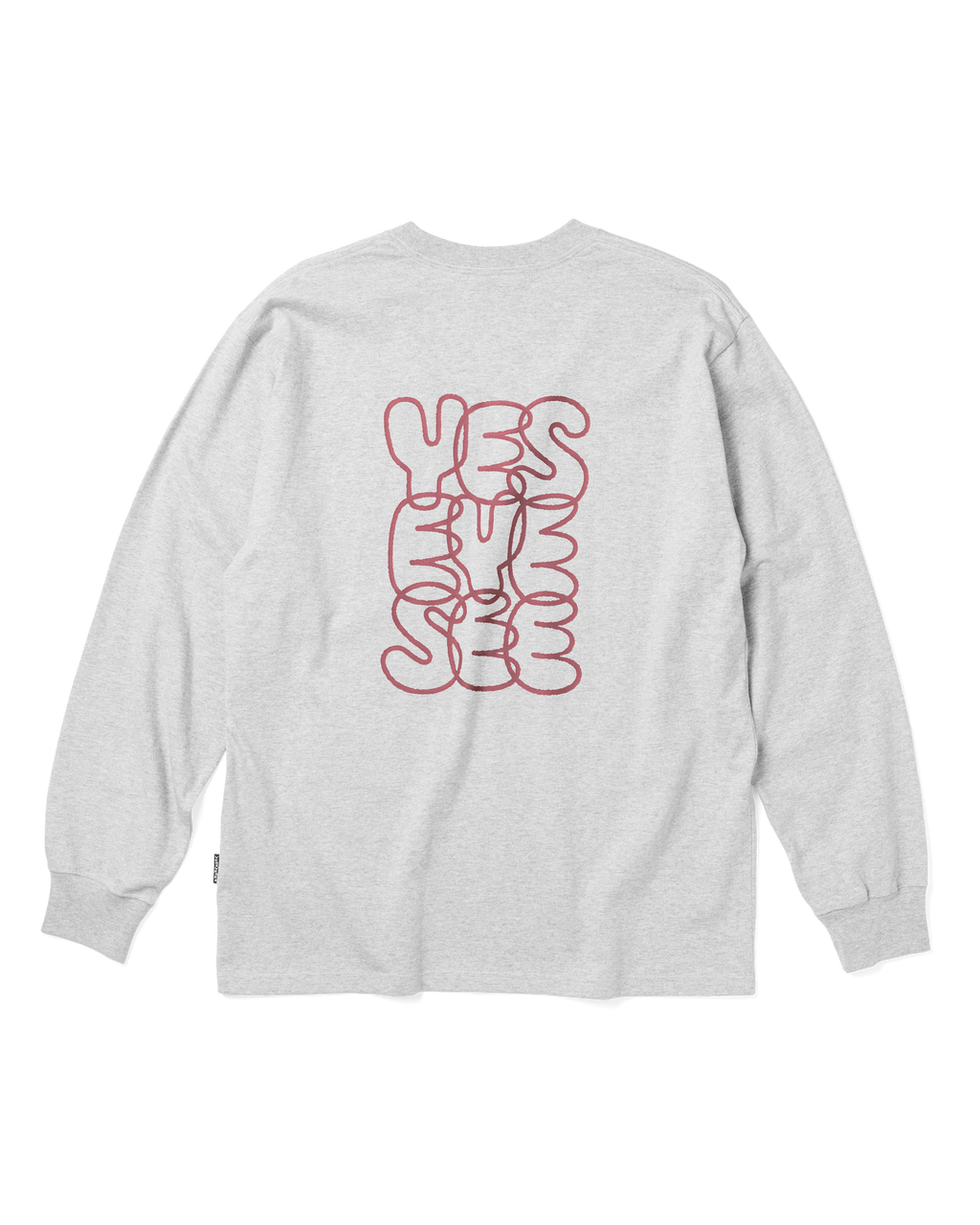 yeseyesee - C-Logo L/S (Grey) product image 2 | TRAB K-Fashion Australia