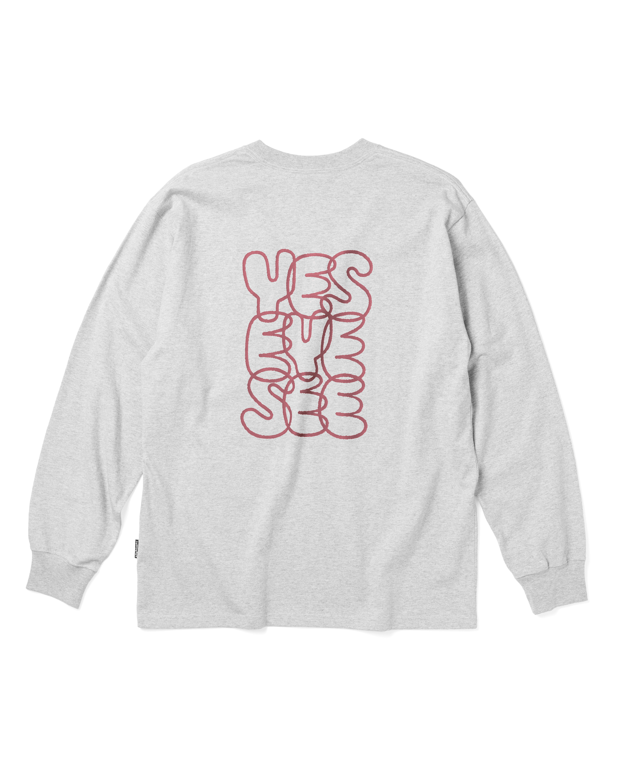 yeseyesee - C-Logo L/S (Grey) product image 2 | TRAB K-Fashion Australia