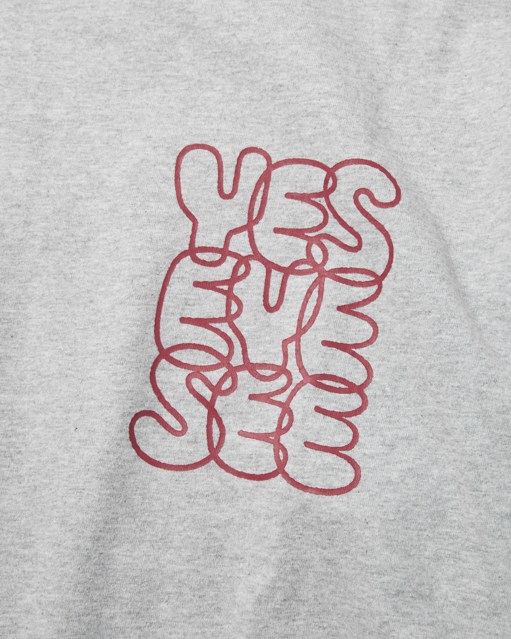 yeseyesee - C-Logo L/S (Grey) product image 4 | TRAB K-Fashion Australia