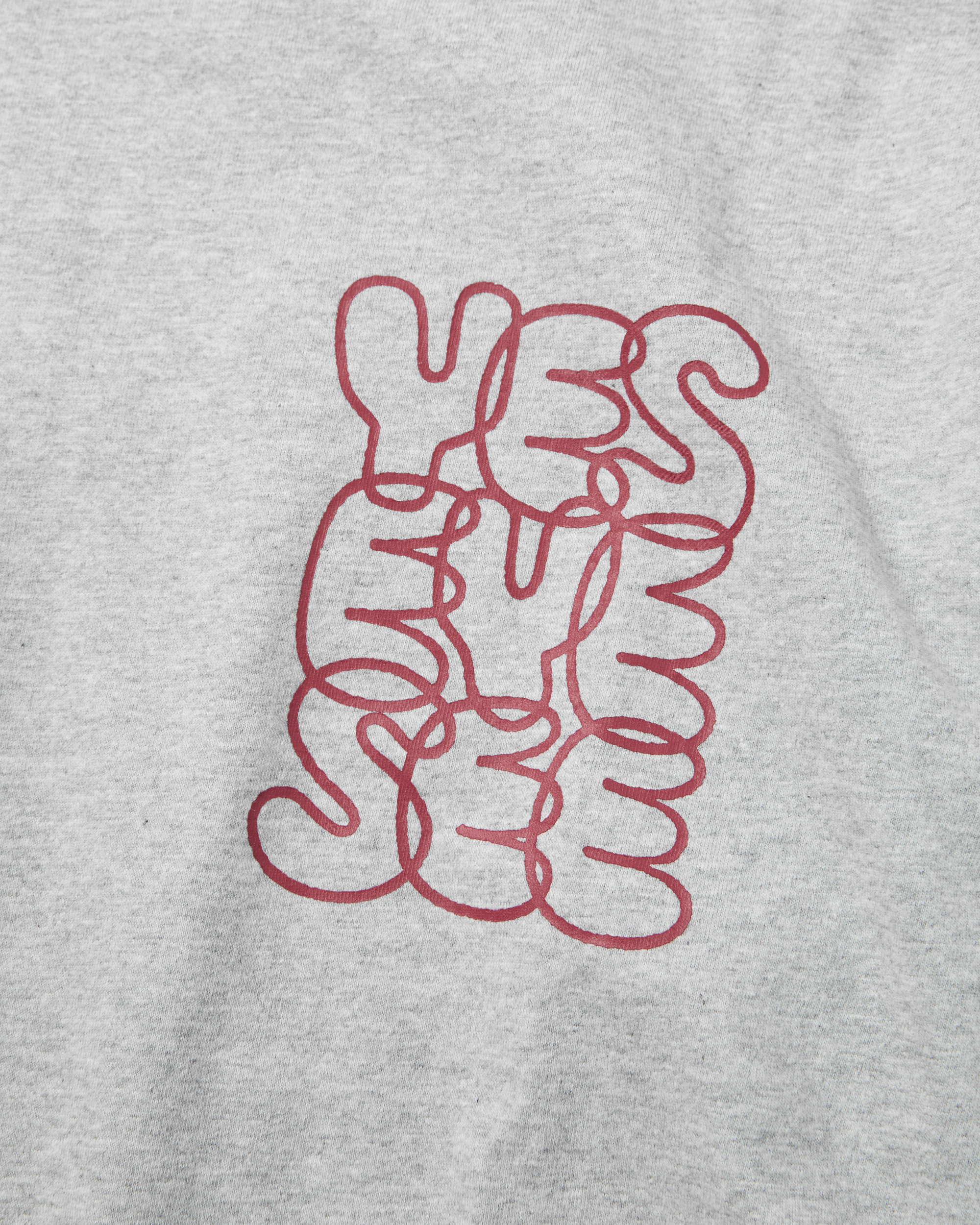yeseyesee - C-Logo L/S (Grey) product image 4 | TRAB K-Fashion Australia