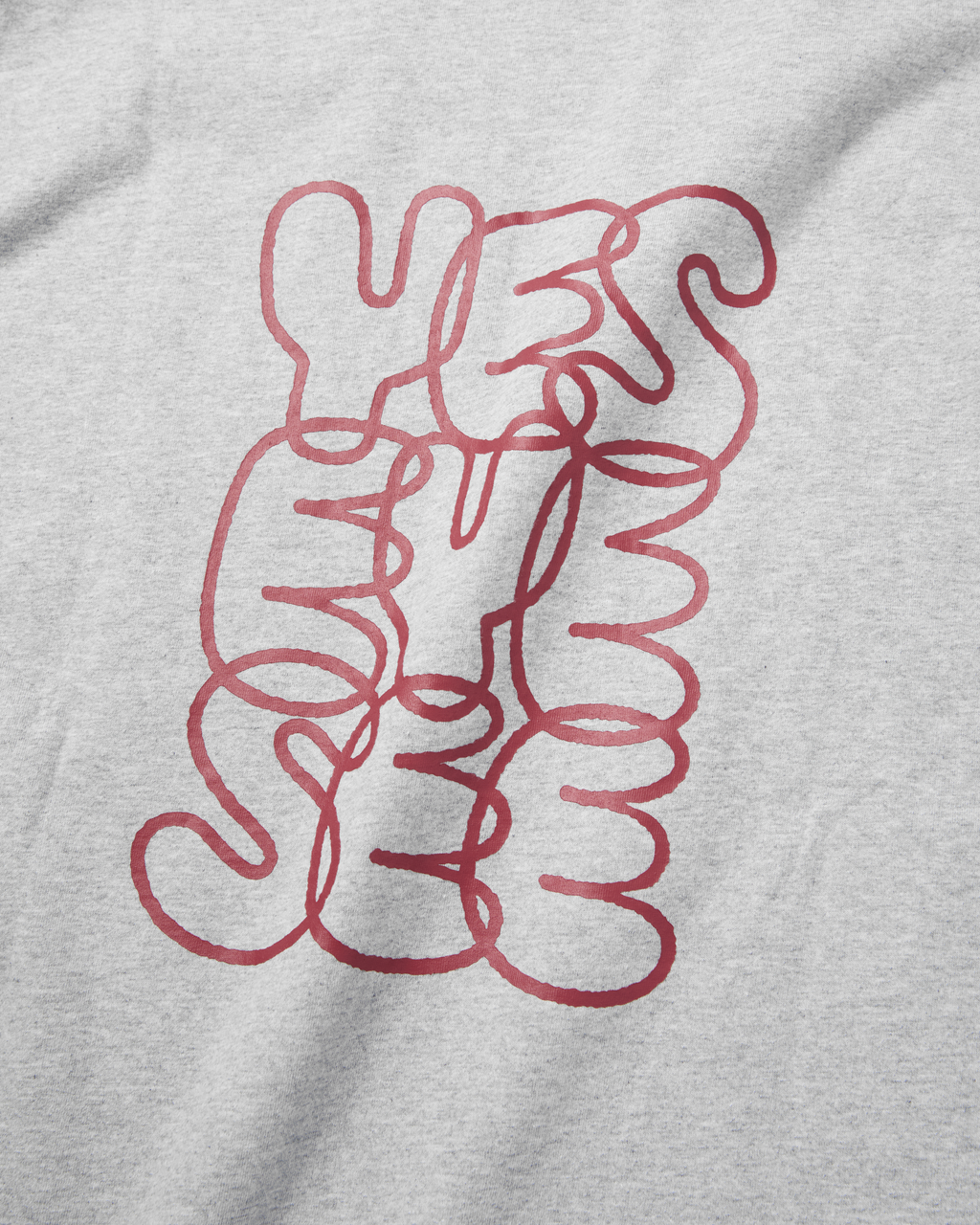 yeseyesee - C-Logo L/S (Grey) product image 6 | TRAB K-Fashion Australia
