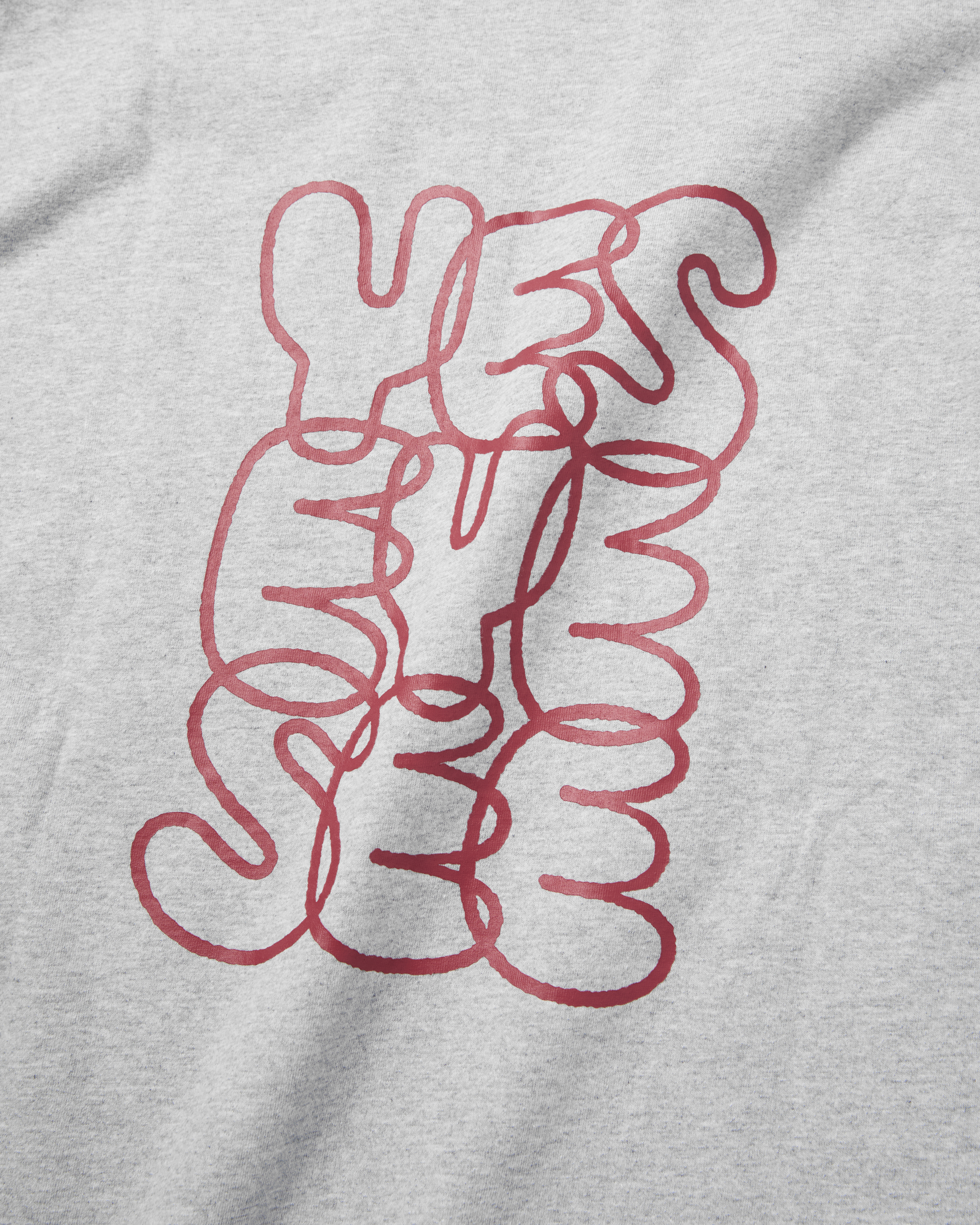 yeseyesee - C-Logo L/S (Grey) product image 6 | TRAB K-Fashion Australia