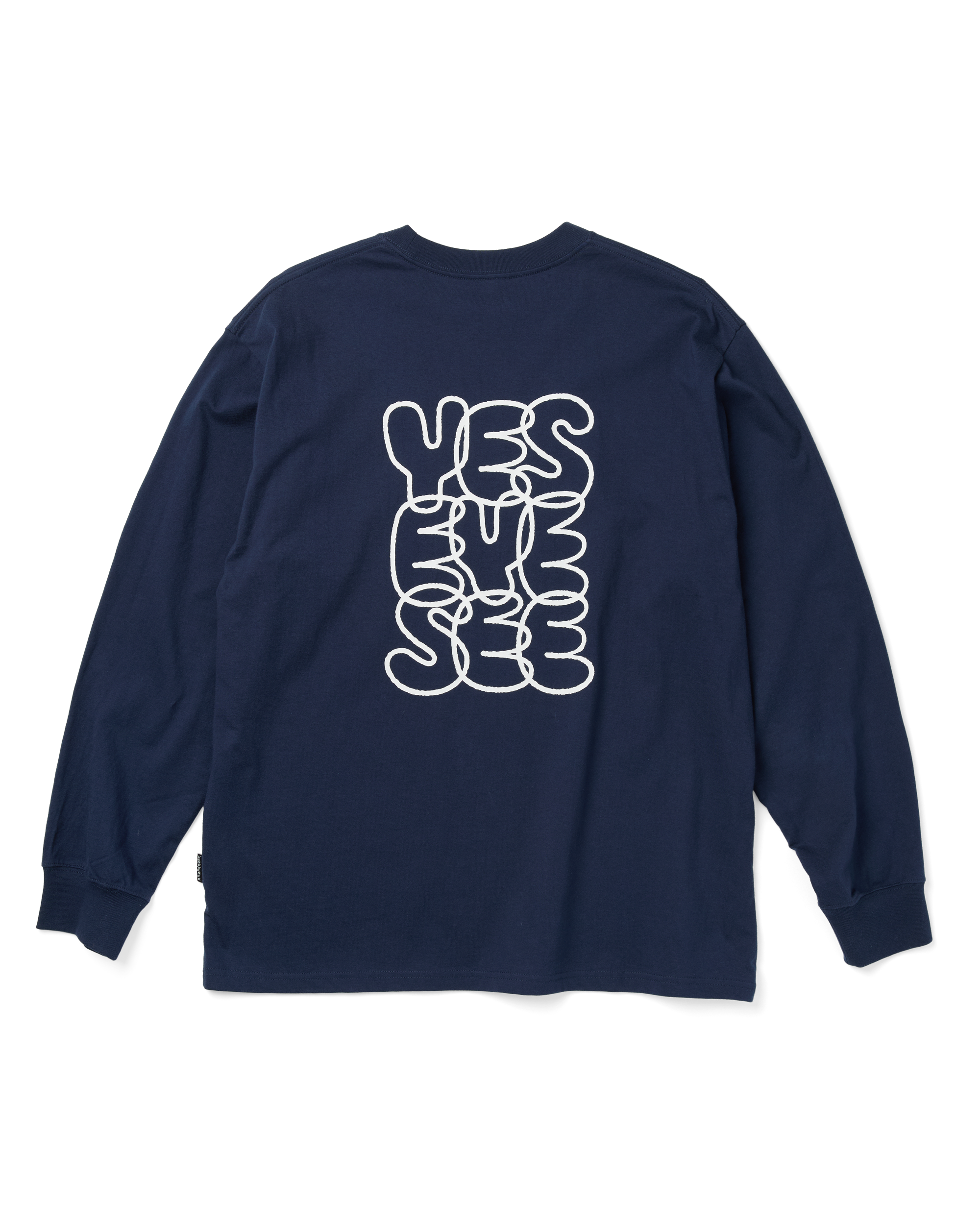 yeseyesee - C-Logo L/S (Navy) product image 2 | TRAB K-Fashion Australia