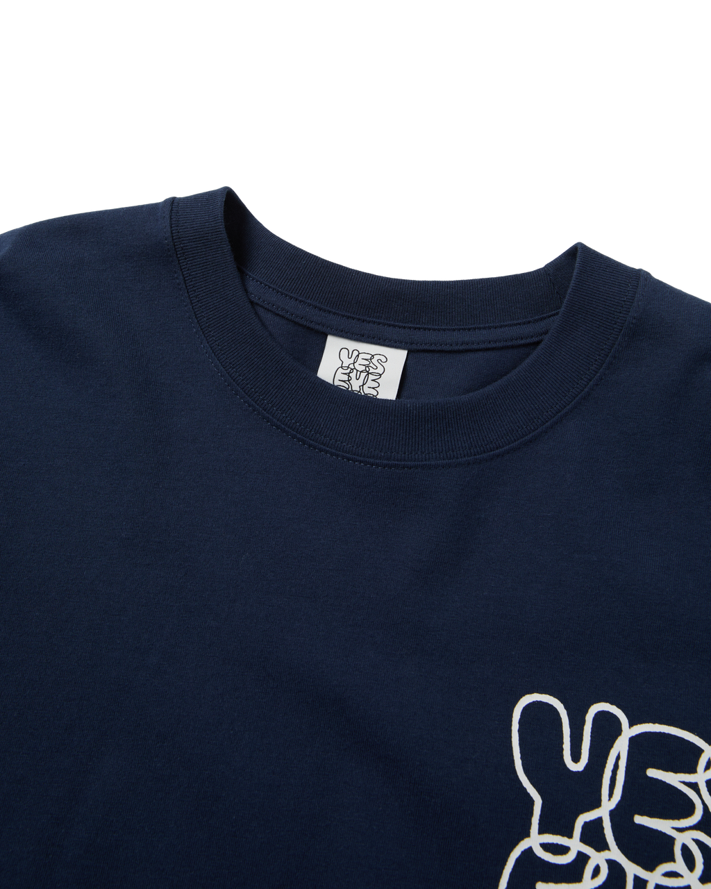yeseyesee - C-Logo L/S (Navy) product image 3 | TRAB K-Fashion Australia