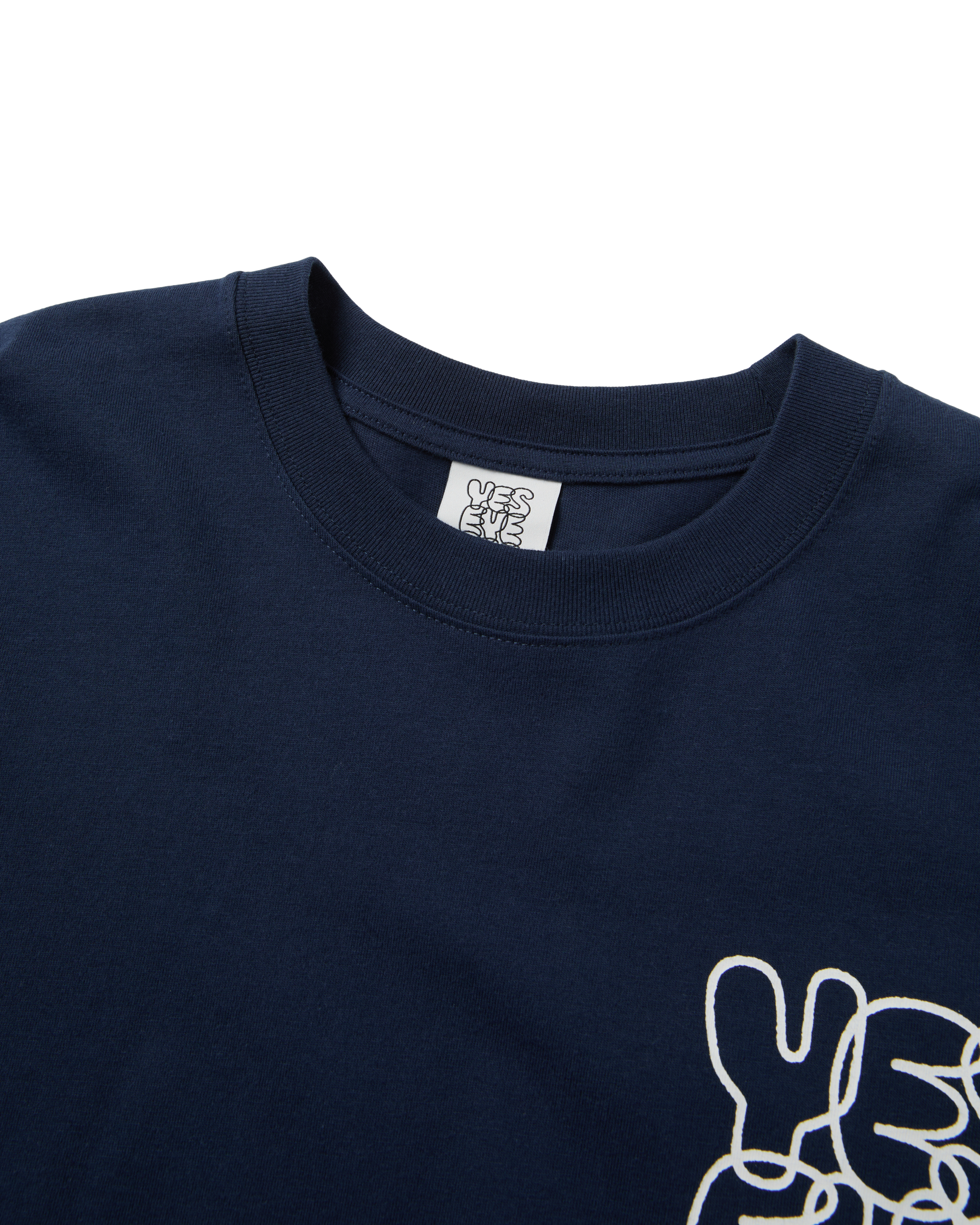 yeseyesee - C-Logo L/S (Navy) product image 3 | TRAB K-Fashion Australia