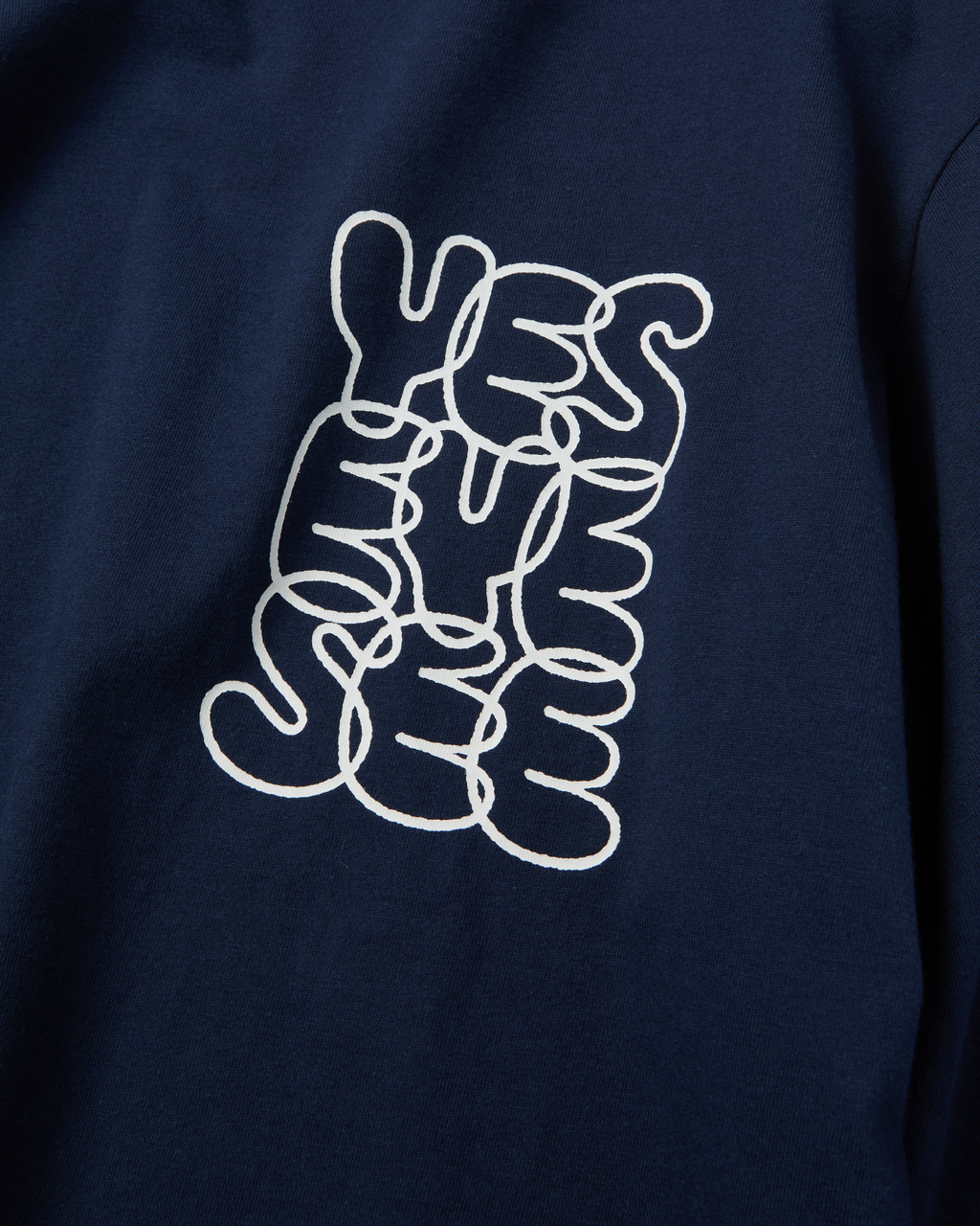 yeseyesee - C-Logo L/S (Navy) product image 4 | TRAB K-Fashion Australia