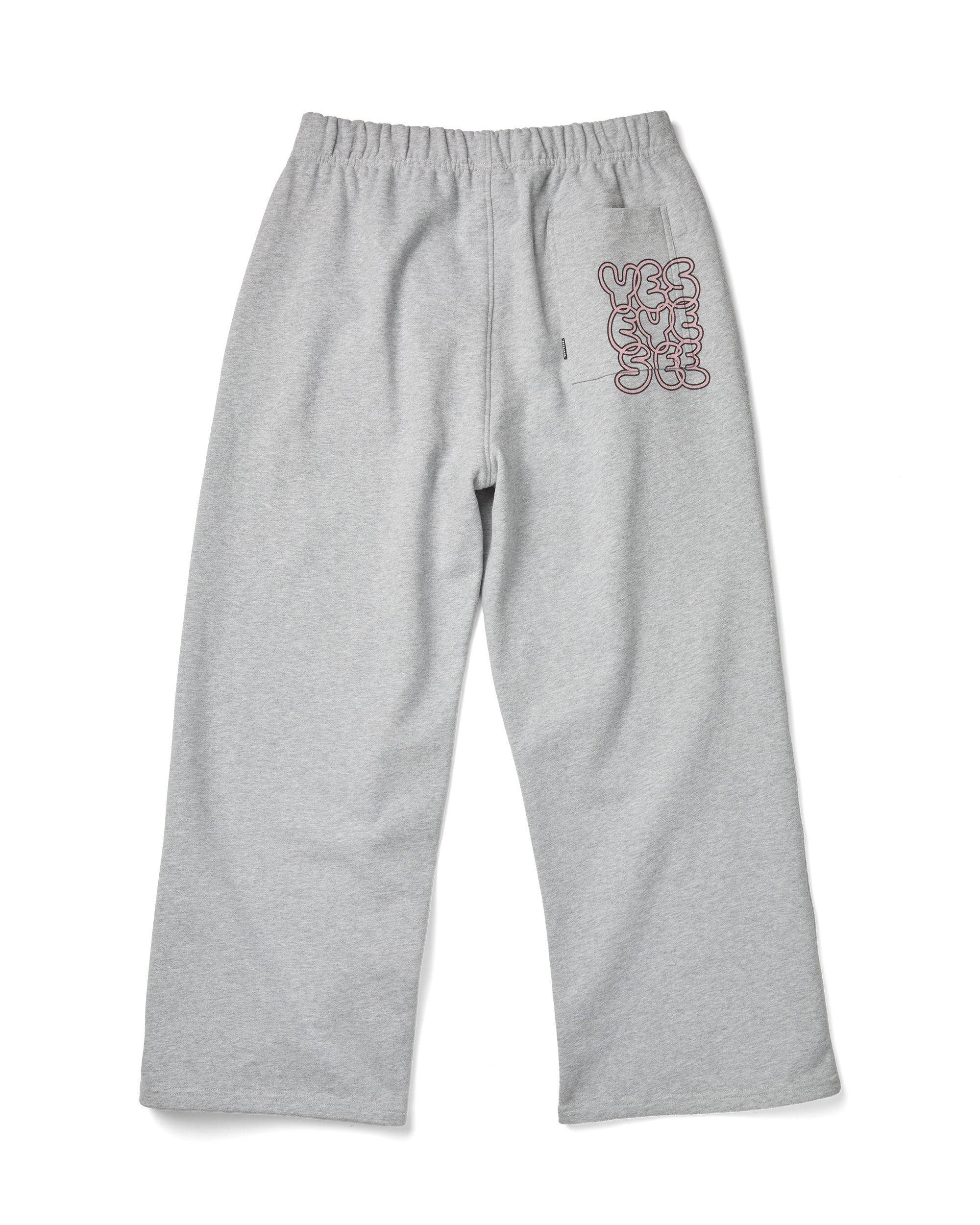 yeseyesee - C-Logo Straight Sweatpants (Grey) product image 2 | TRAB K-Fashion Australia