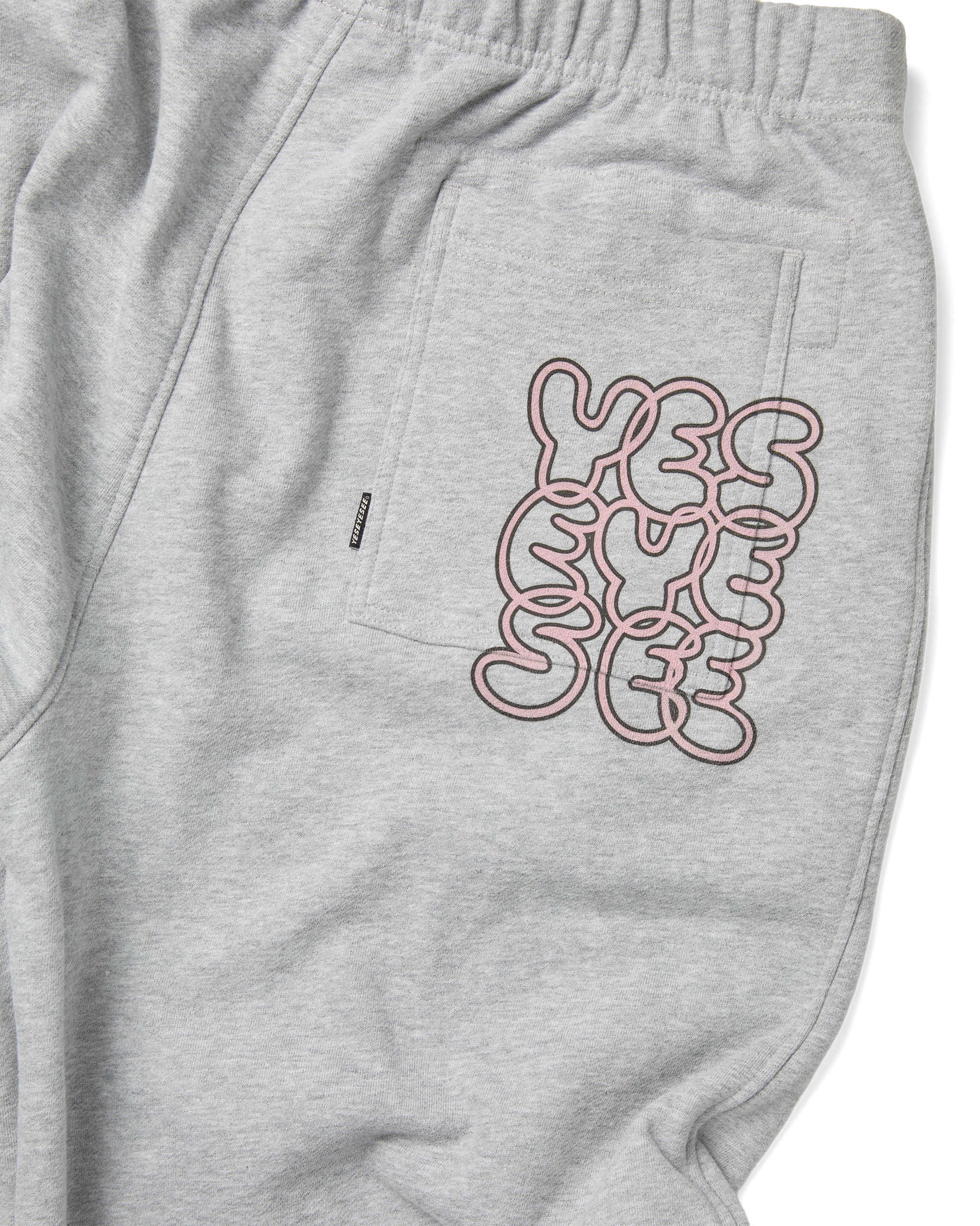 yeseyesee - C-Logo Straight Sweatpants (Grey) product image 5 | TRAB K-Fashion Australia